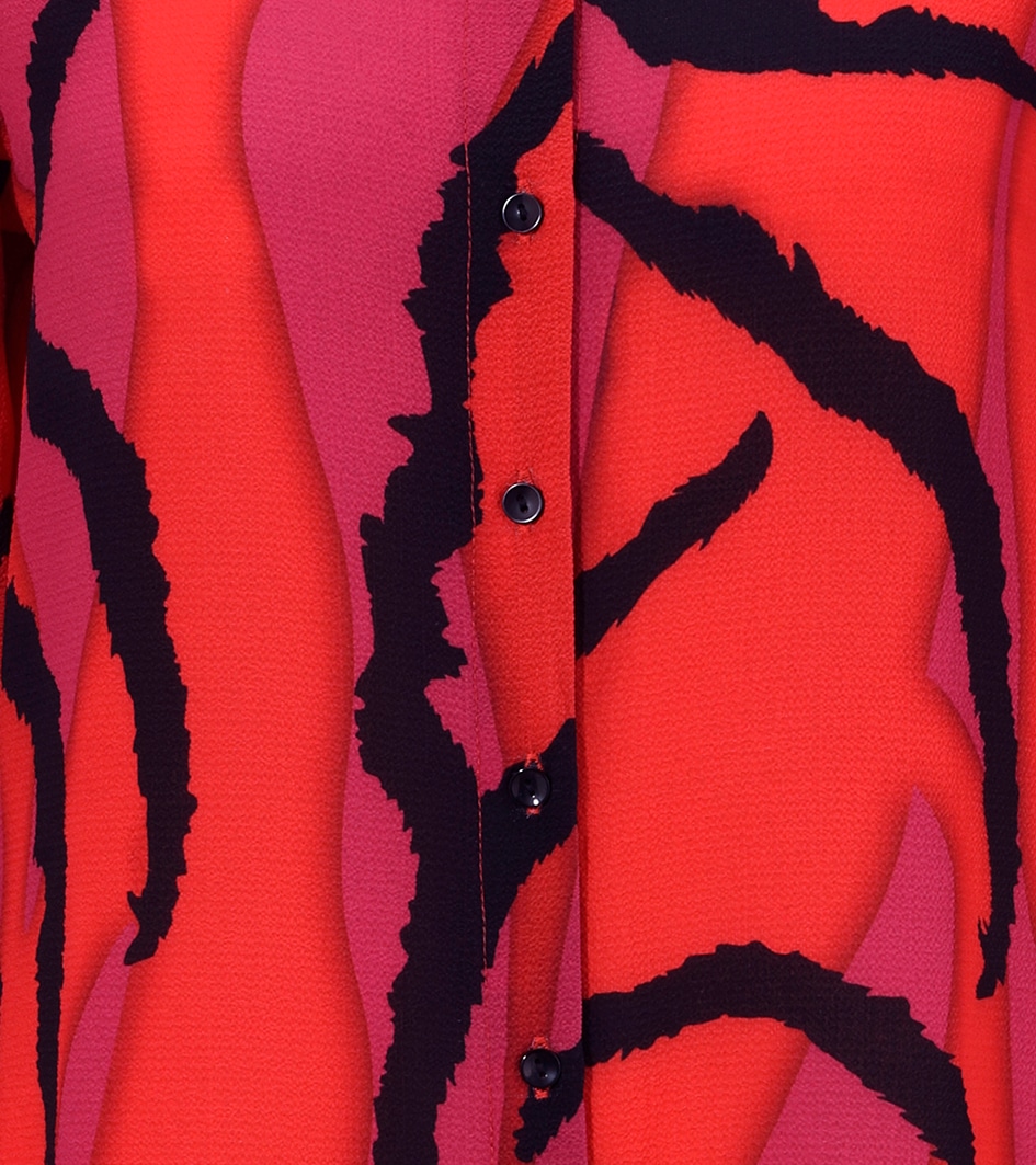 Aniston SELECTED Hemdbluse, mit Animal-Print in Knallfarben - NEUE KOLLEKTION