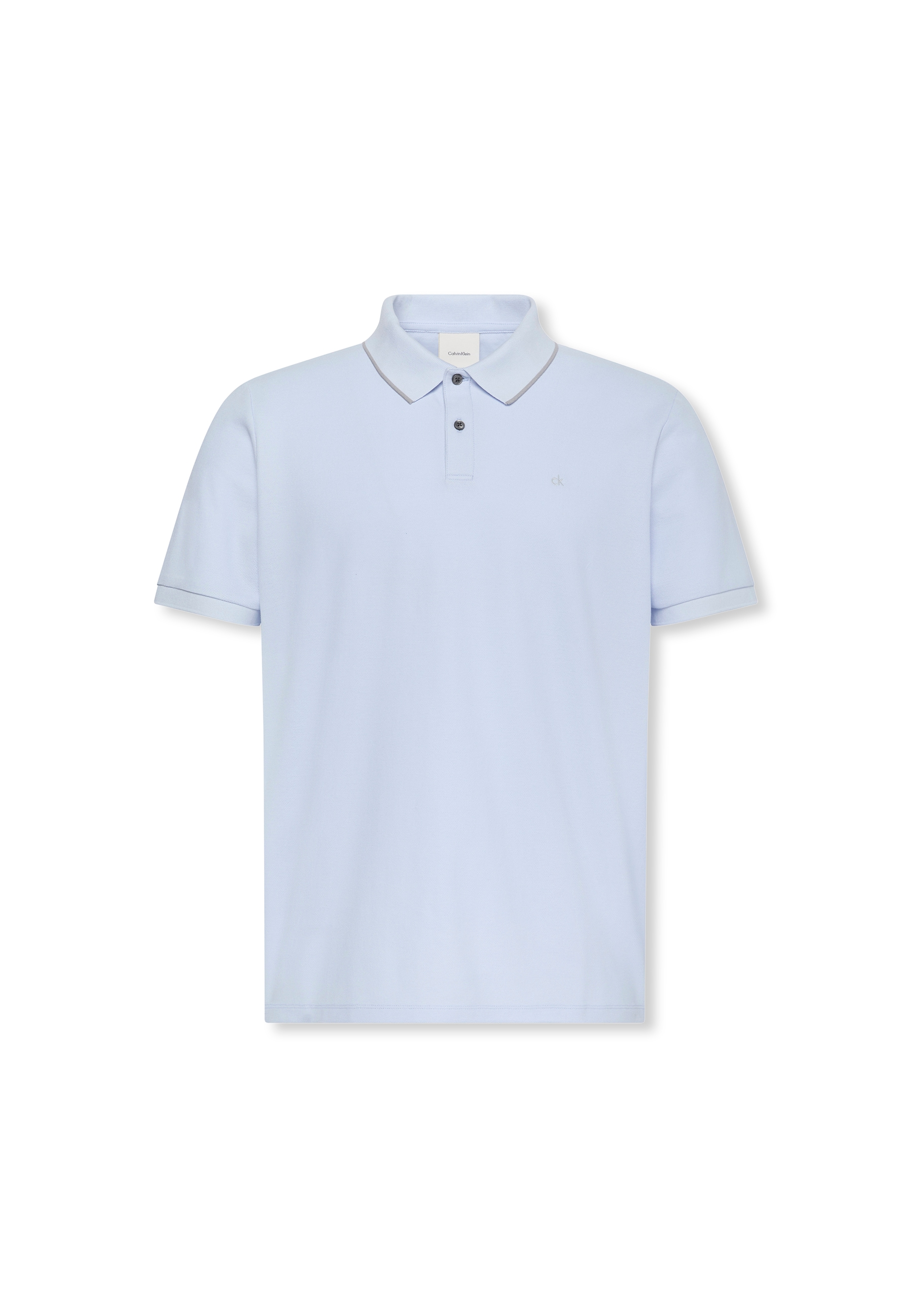 Calvin Klein Poloshirt »SS RFND PQ TPPD CLSS«, Mit Rundhalsausschnitt