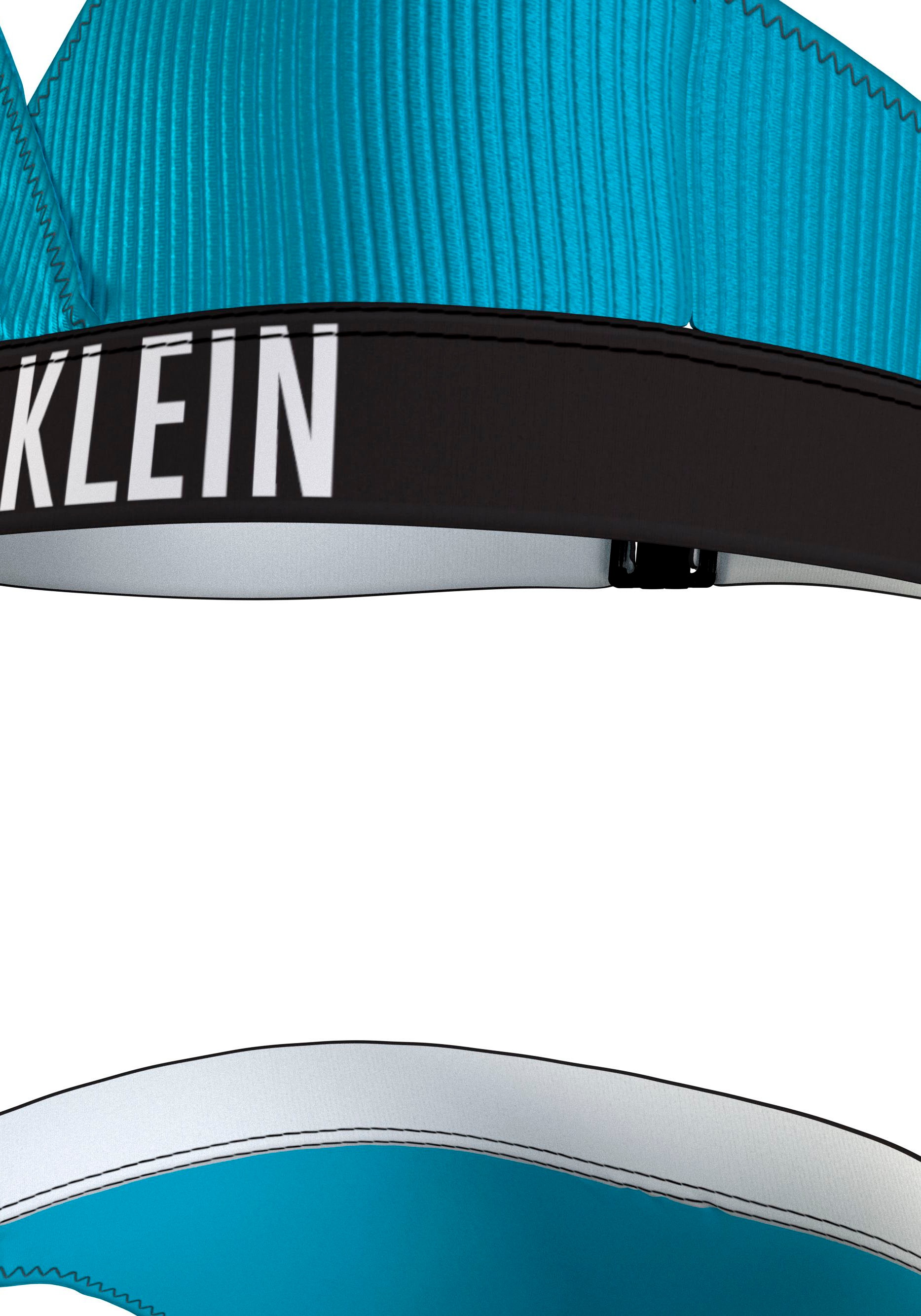 Klein Triangel-Bikini »CROSSOVER Markenlabel BIKINI St.), TRIANGLE | mit BAUR (2 SET«, Calvin Swimwear