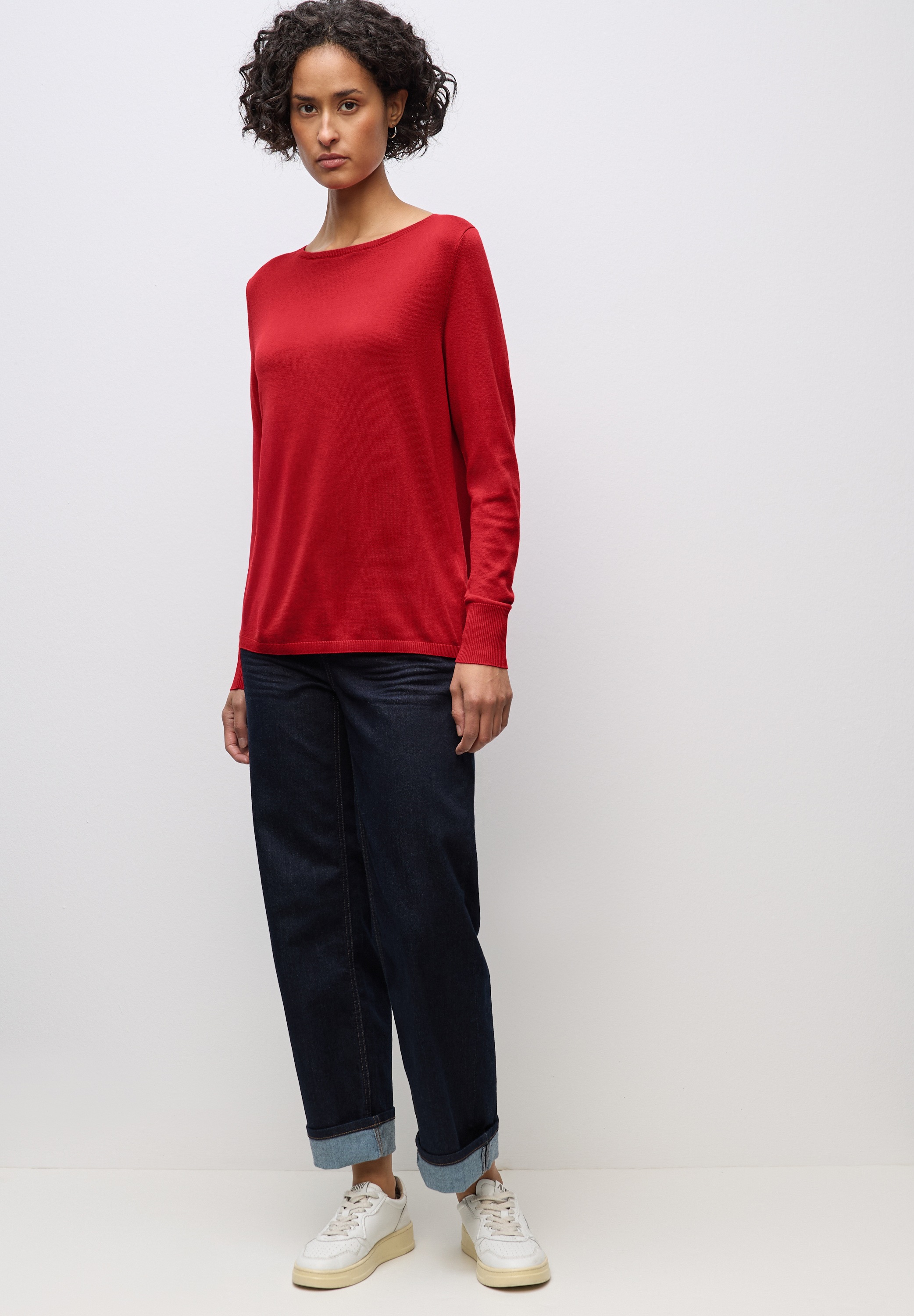 STREET ONE Strickpullover, softe Viskose
