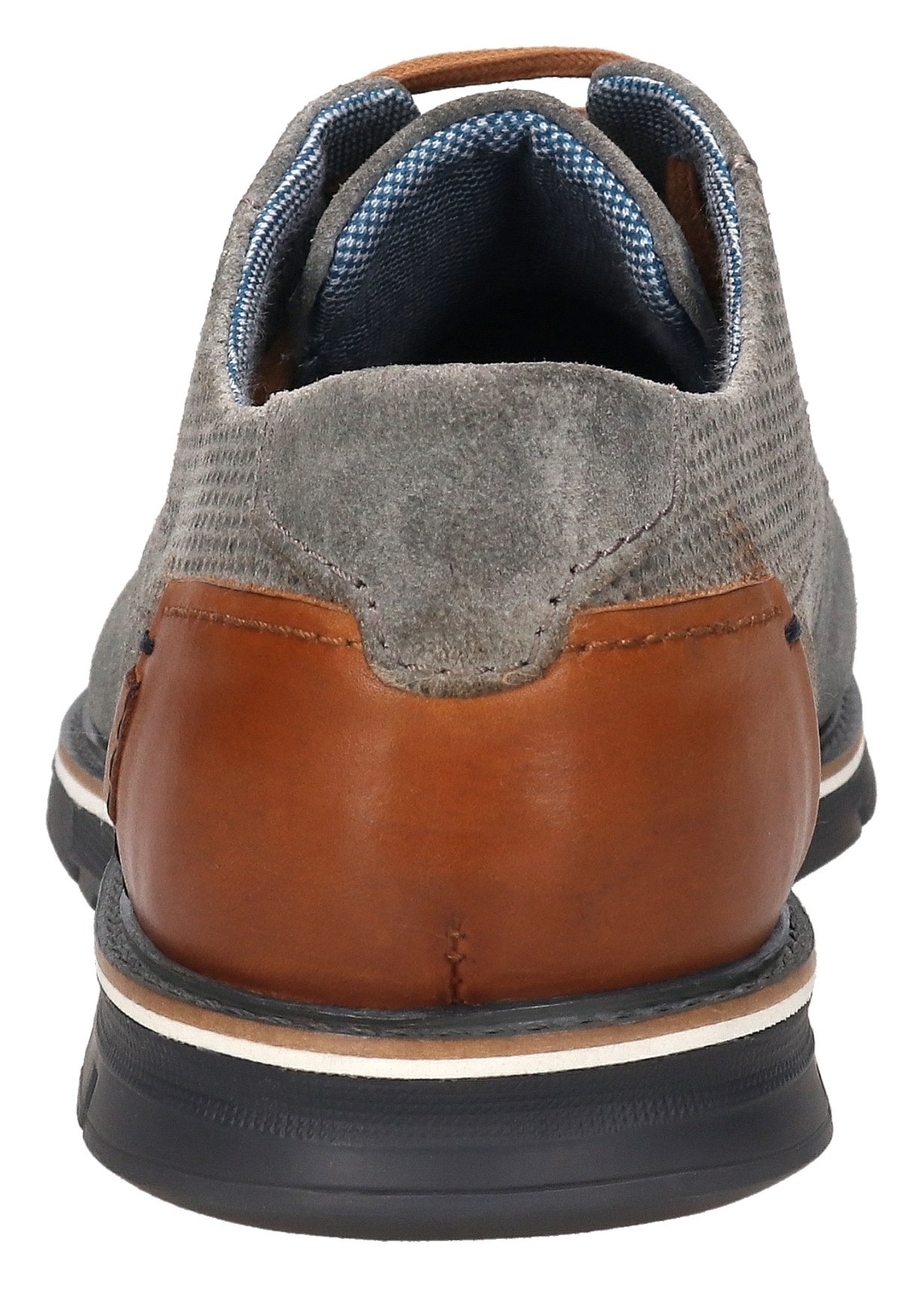 bugatti Schnürschuh, Freizeitschuh, Halbschuh, Sneaker mit Ziernähten