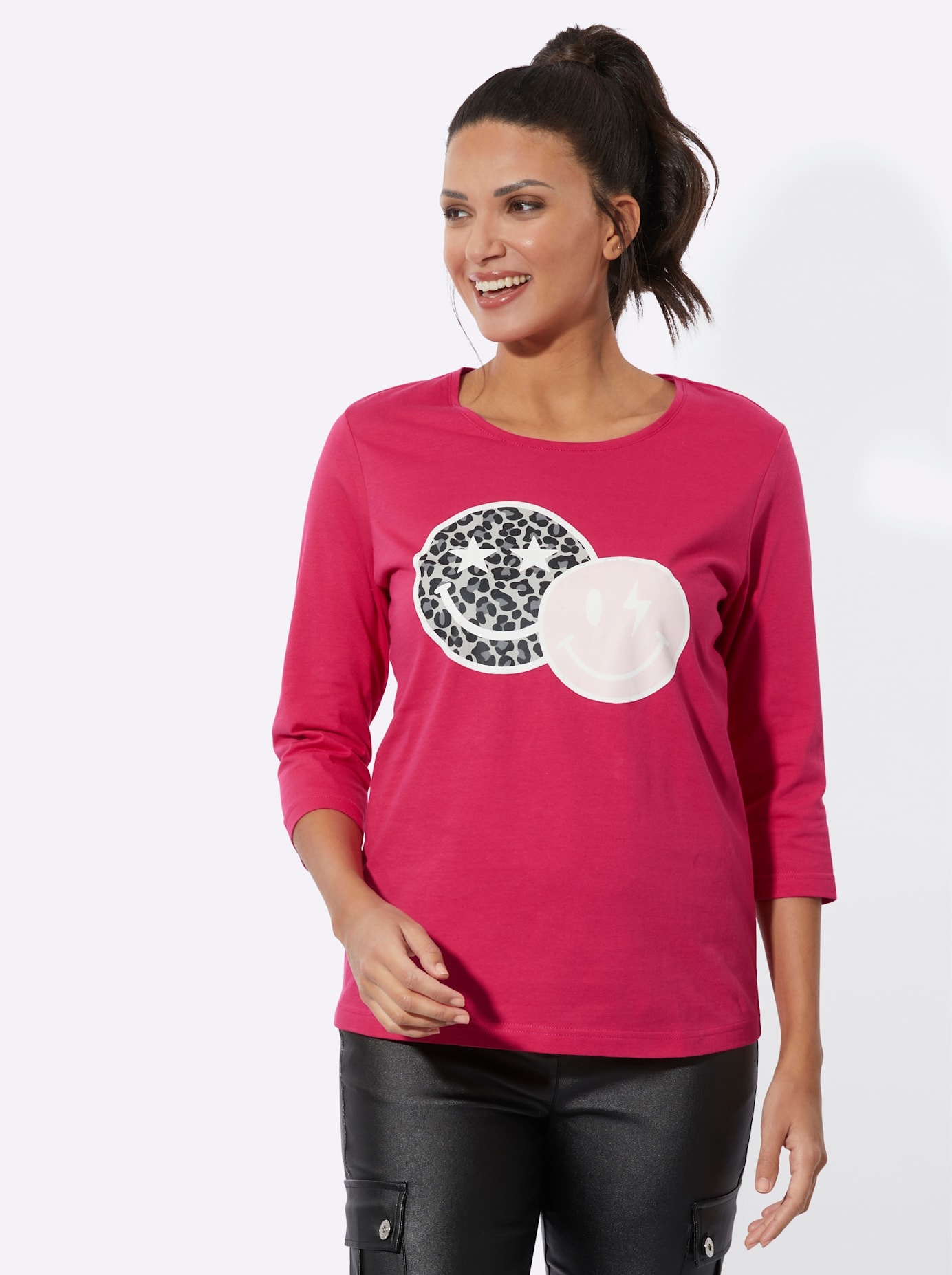 Classic Basics 3/4-Arm-Shirt "3/4-Arm-Shirt" 1 Stk. tlg. günstig online kaufen