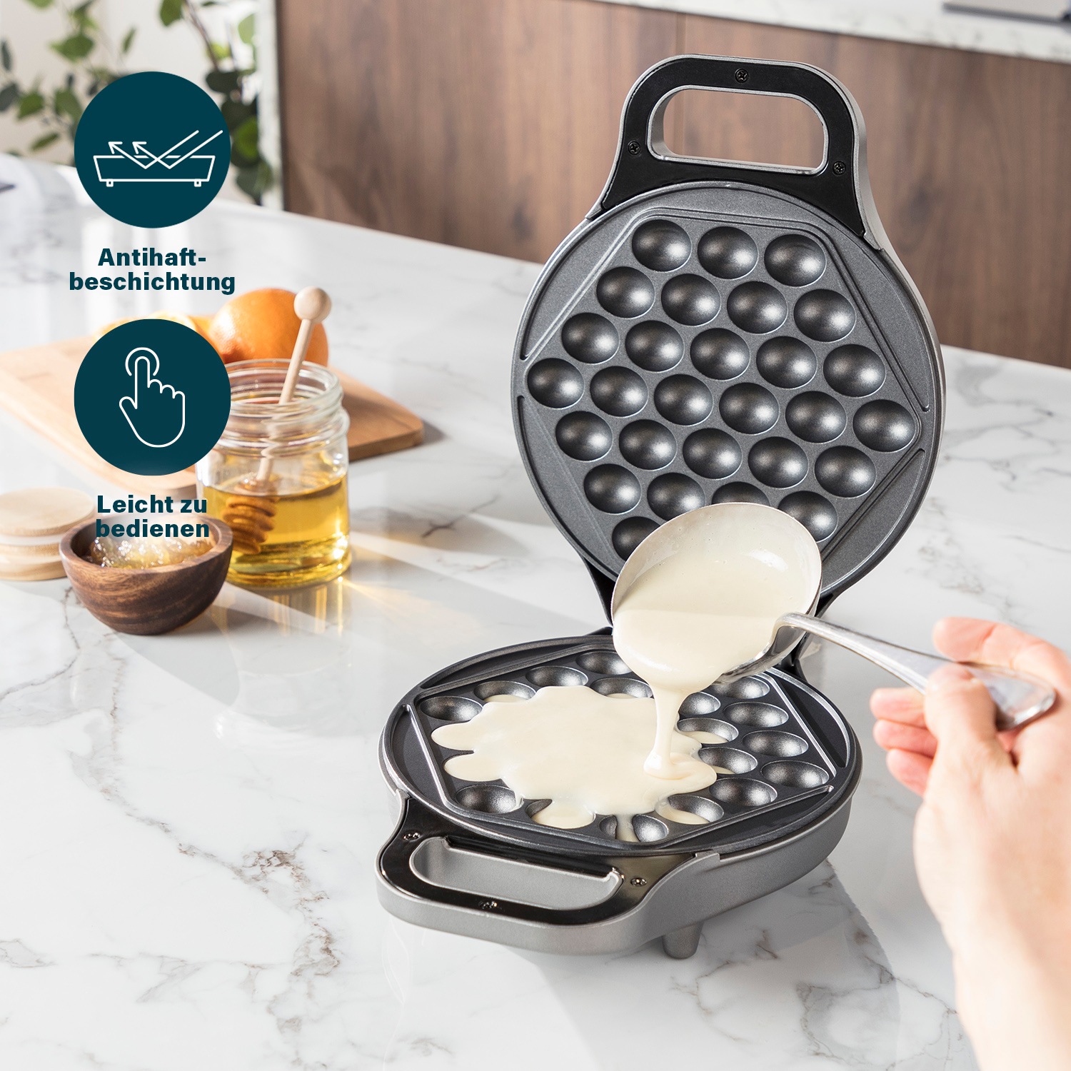 PRINCESS Waffeleisen "Bubble 132465" 700 W günstig online kaufen