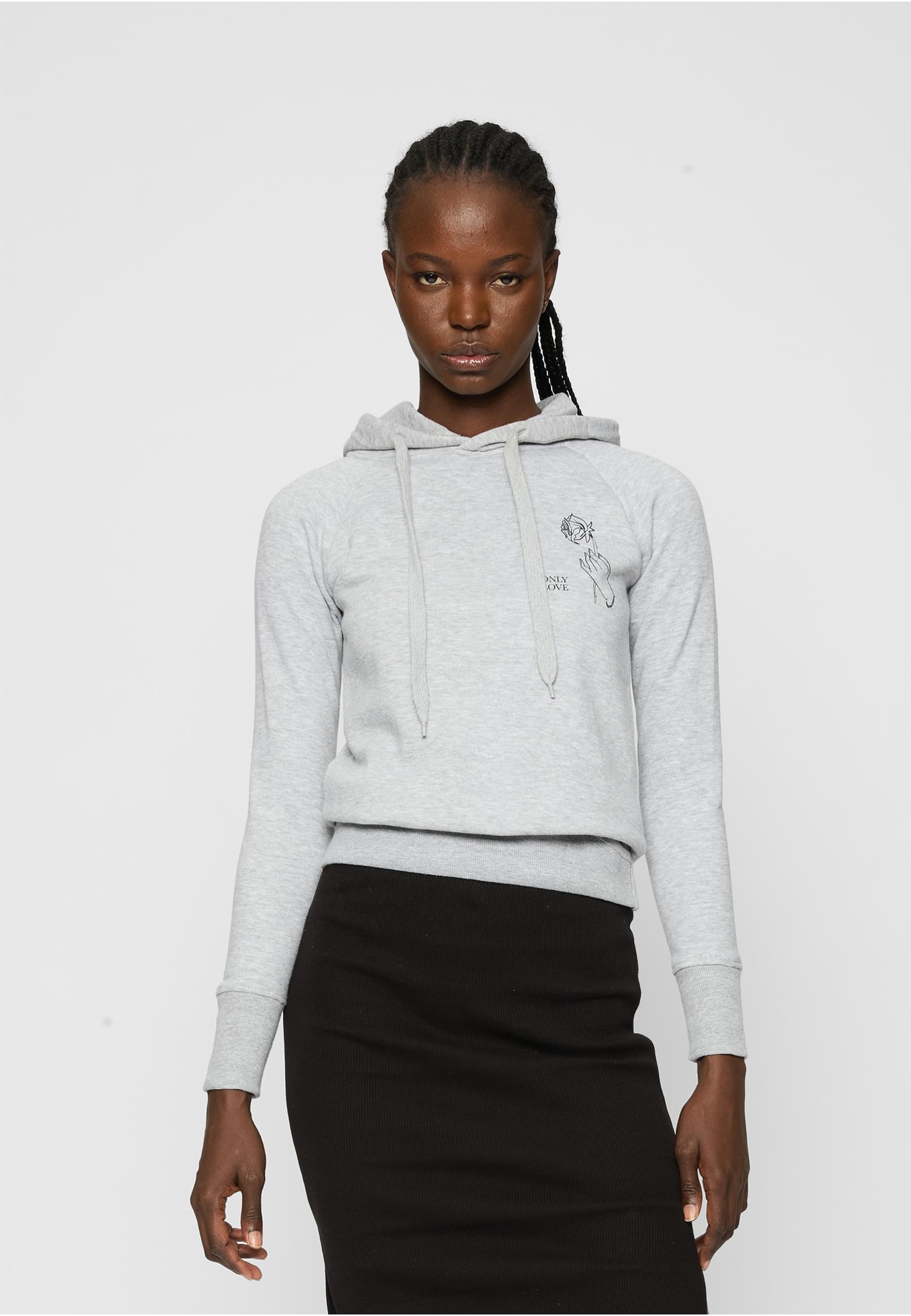 MisterTee Kapuzenpullover »MisterTee Herren Ladies Only Love Hoody«, (1 tlg.)