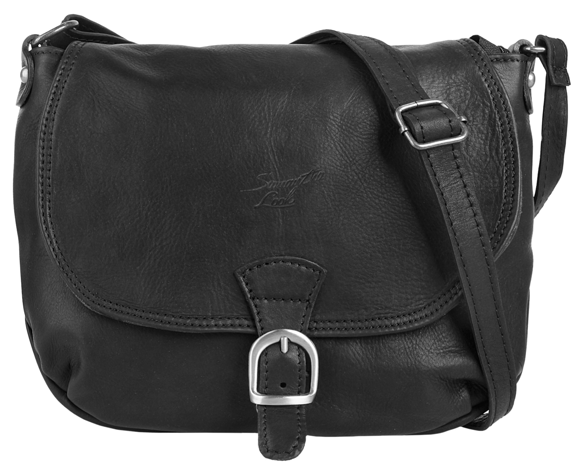 Samantha Look Umhängetasche echt Leder, Made in Italy günstig online kaufen
