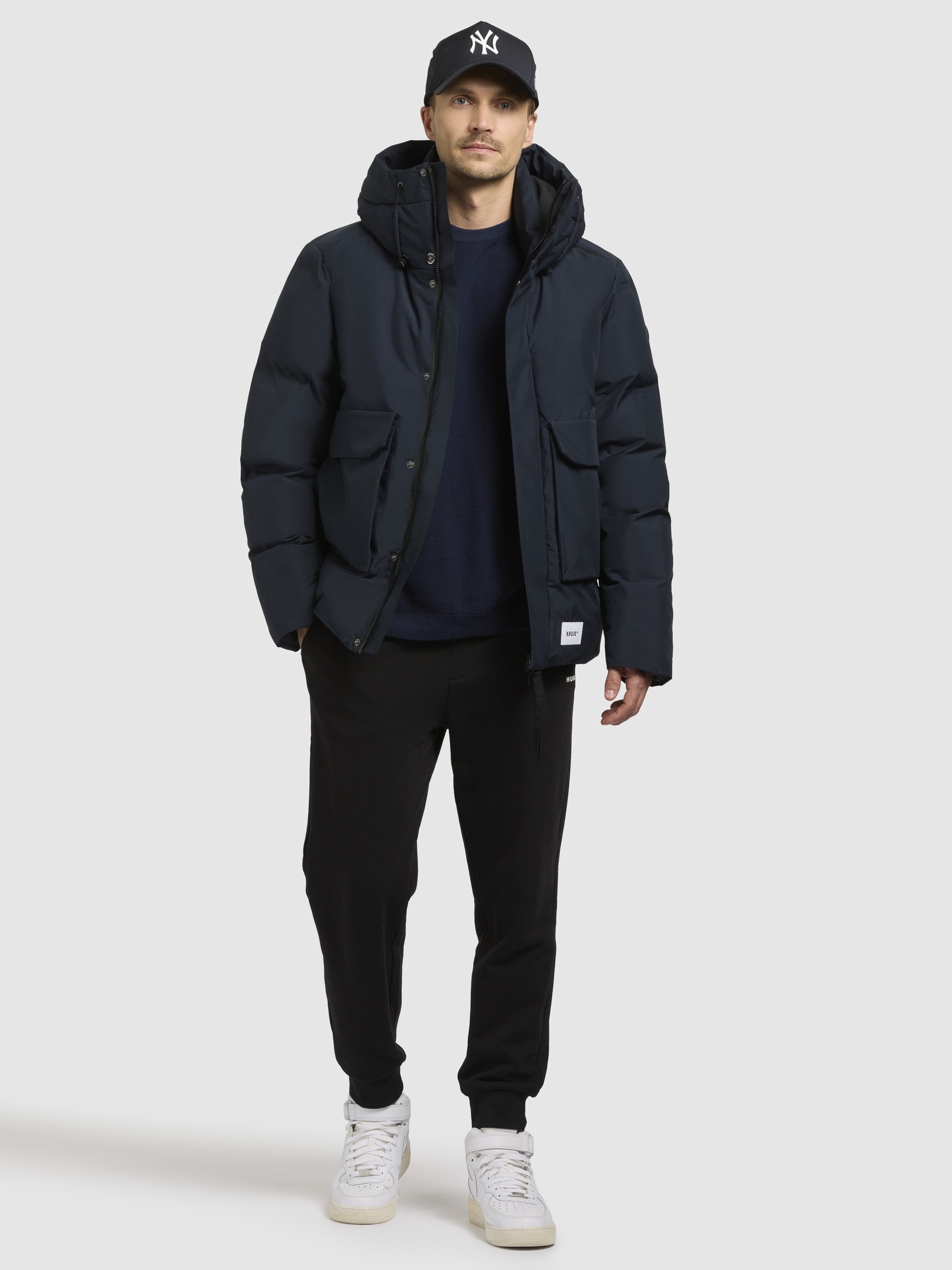 khujo Anorak »HINTO2«, mit Kapuze