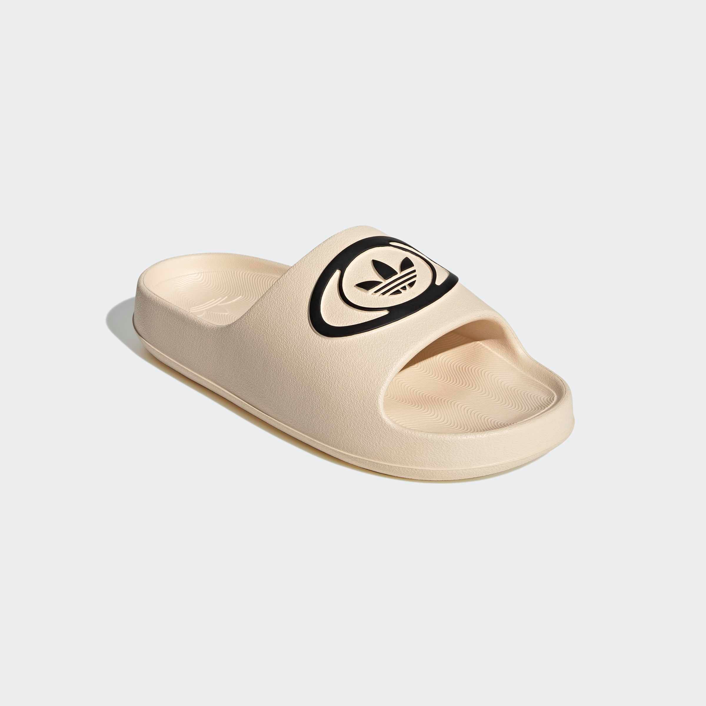 Badesandale ADIDAS ORIGINALS "ADILETTE 00S BADESCHLAPPEN", Herren, Gr. 42, sand strata, core schwarz, none, Synthetik, Schuhe, Badelatschen