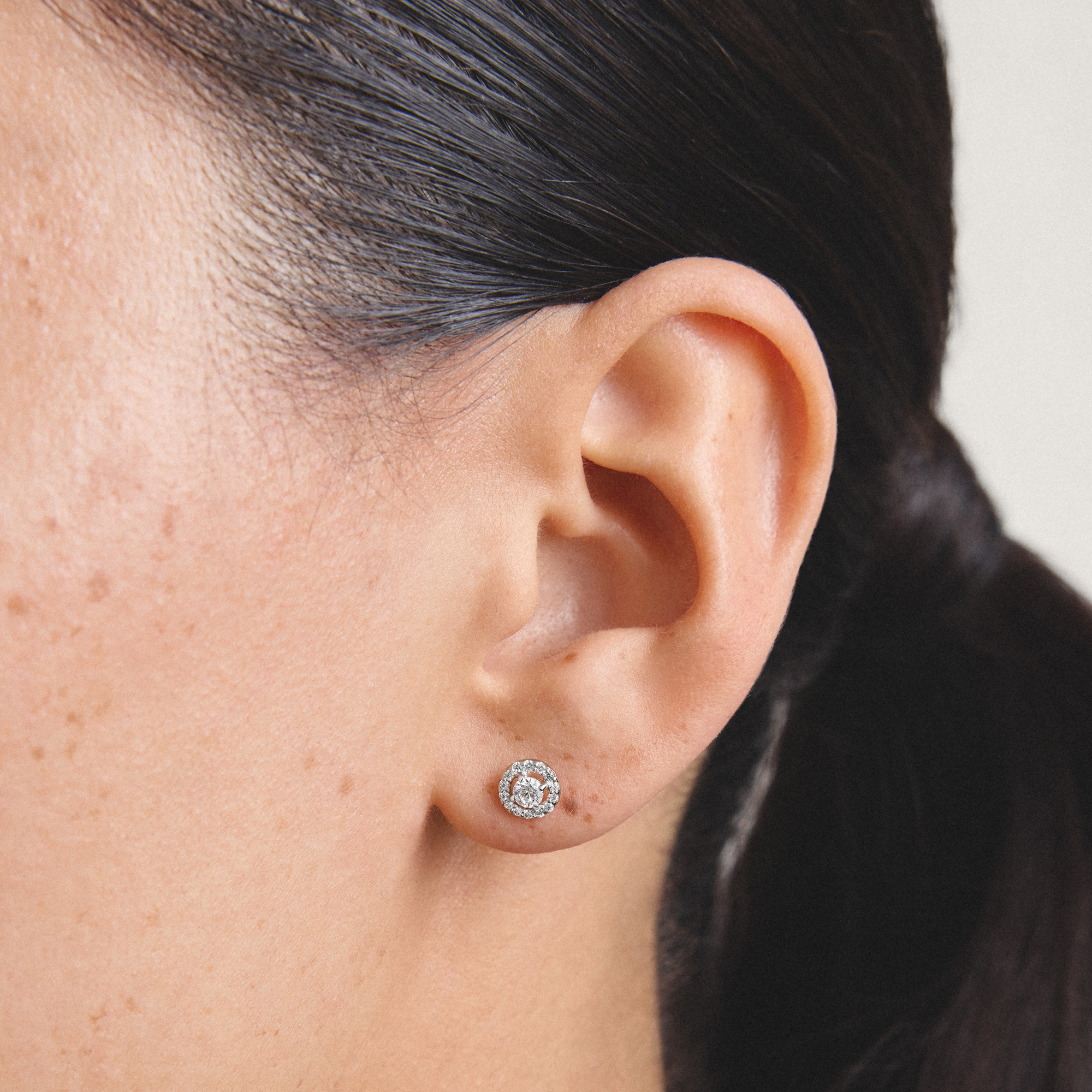 THOMAS SABO Paar Ohrstecker »Pavé-Ohrstecker Silber« mit Zirkonia (synth.)