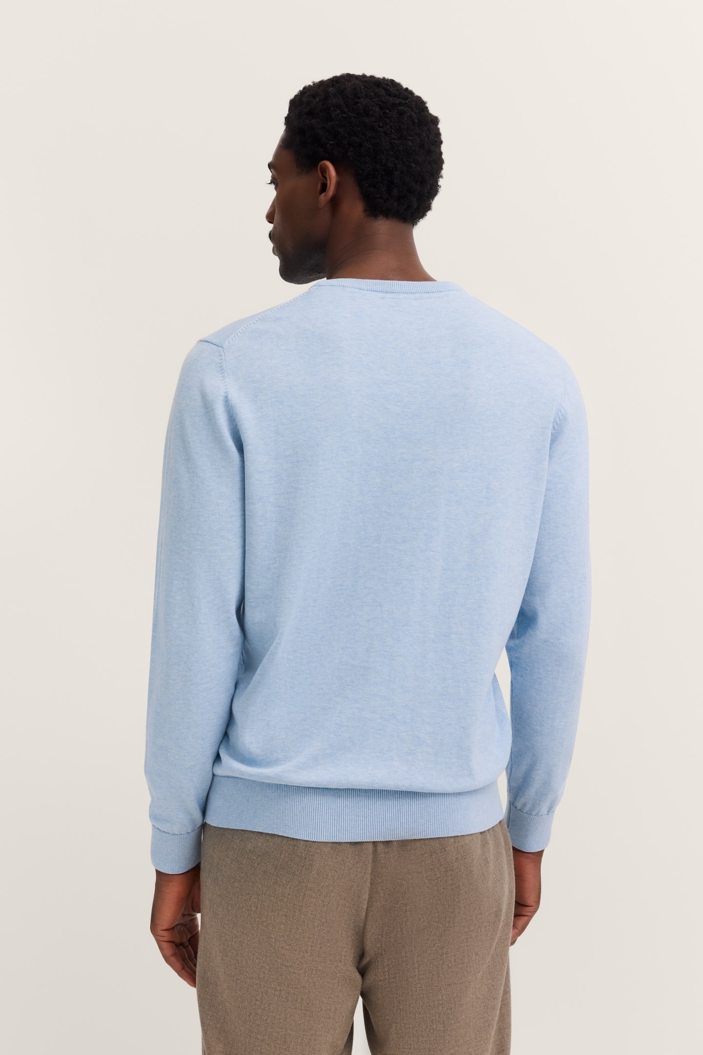 bugatti Rundhalspullover "Basic Essential", aus reiner Baumwolle günstig online kaufen