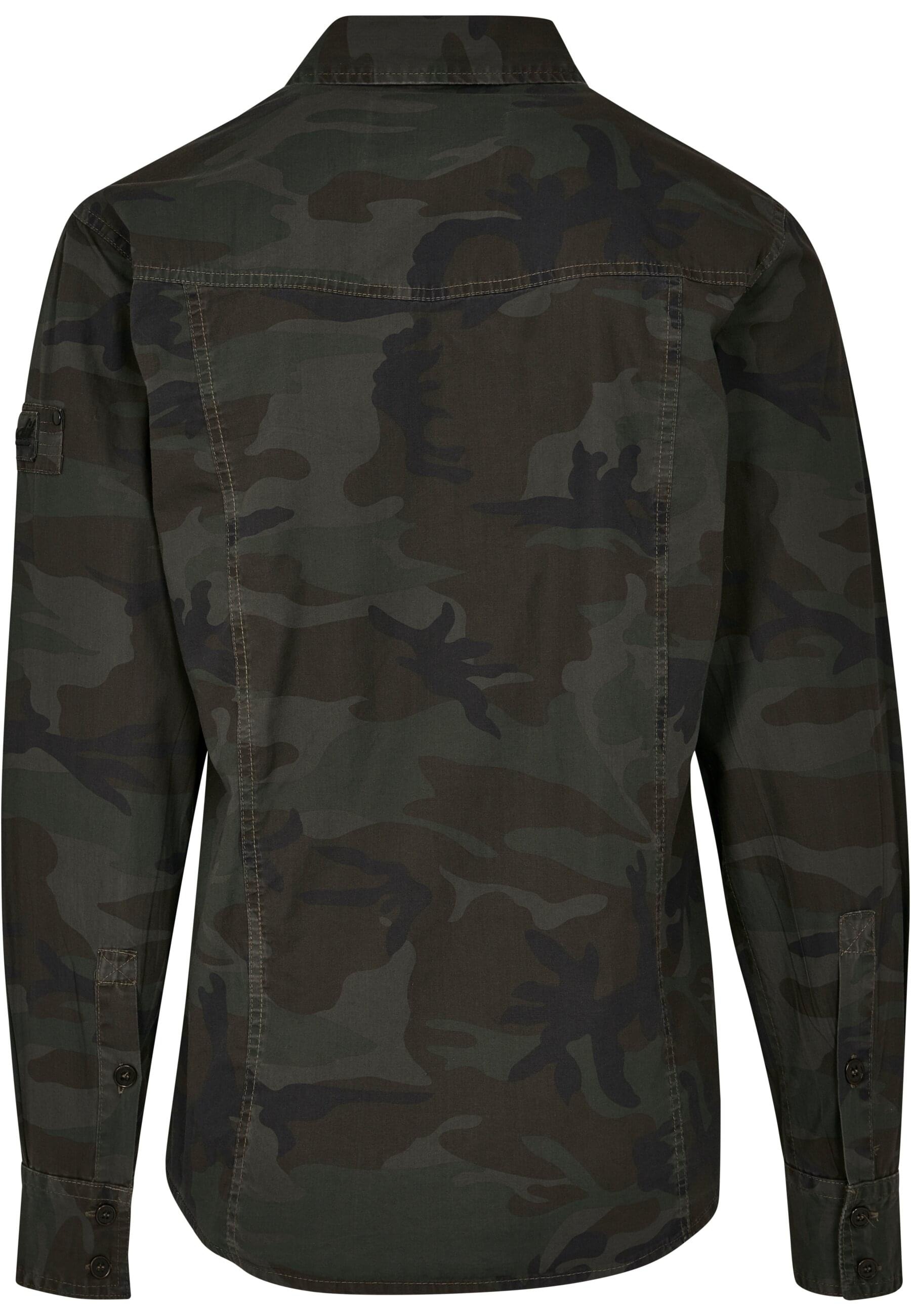 Brandit Langarmhemd »Brandit Herren Slim Worker Shirt«, (1 tlg.)