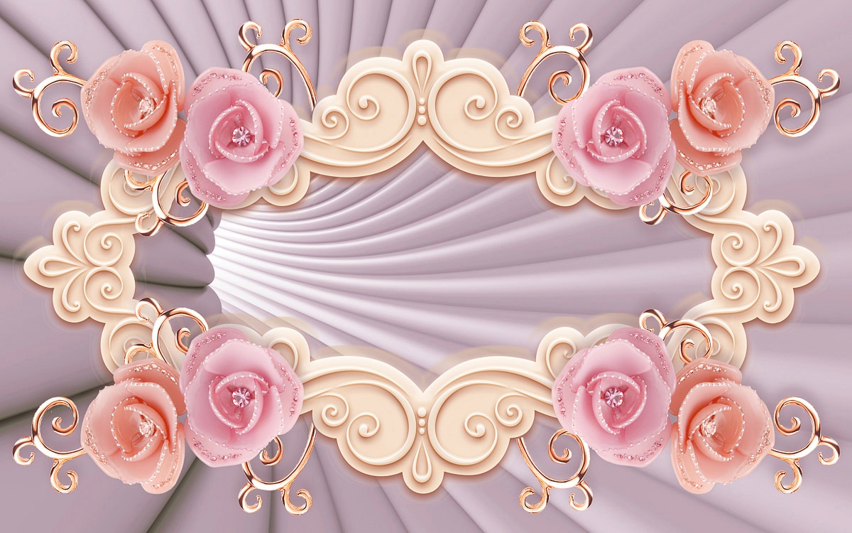 Papermoon "Muster mit Blumen"