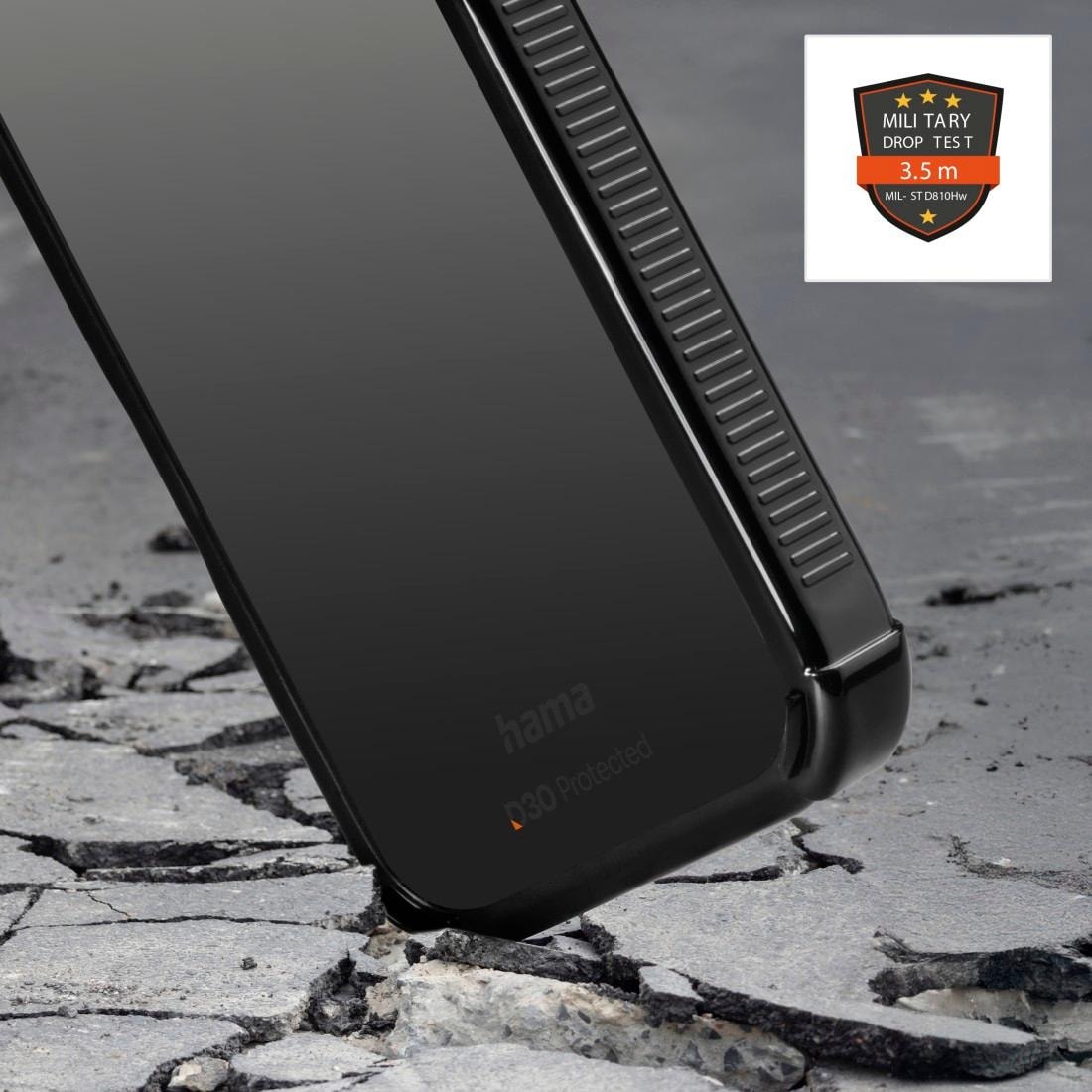 Hama Smartphone-Hülle »Handyhülle „Extreme Protect“ für iPhone 17 (stoßfest, sturzsicher)« kratzfest
