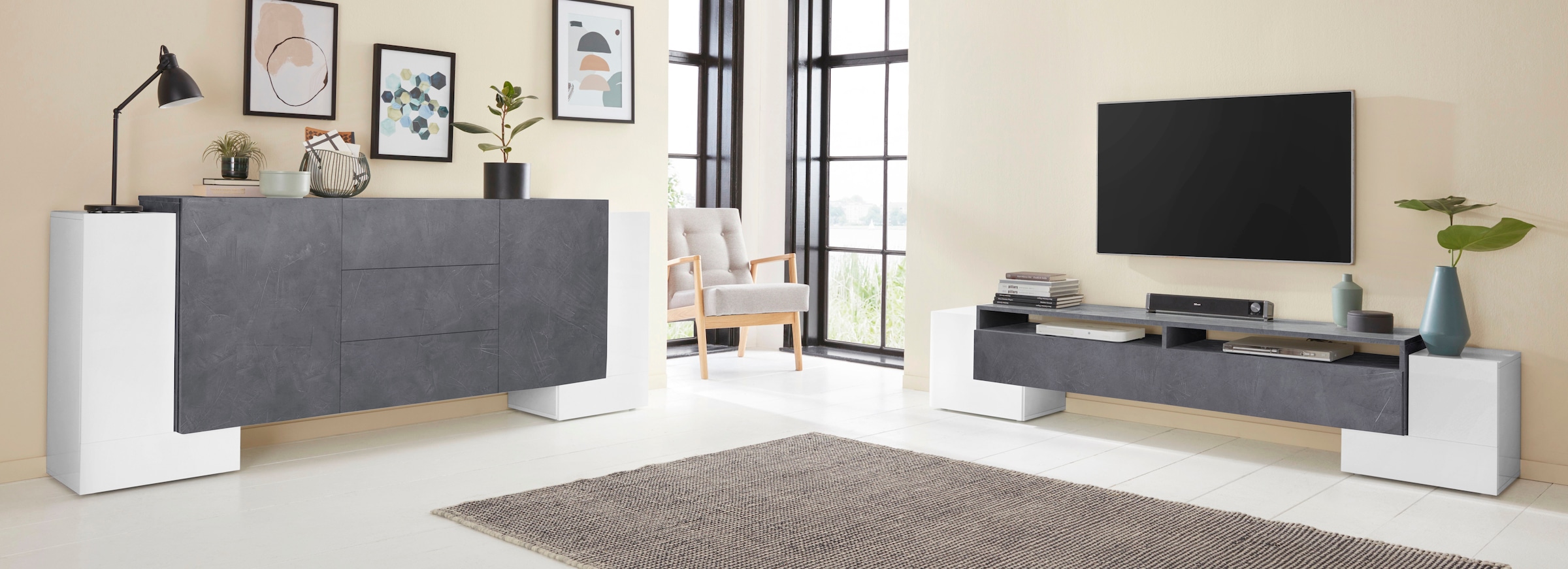 INOSIGN Sideboard »Pillon«, Breite 210 cm