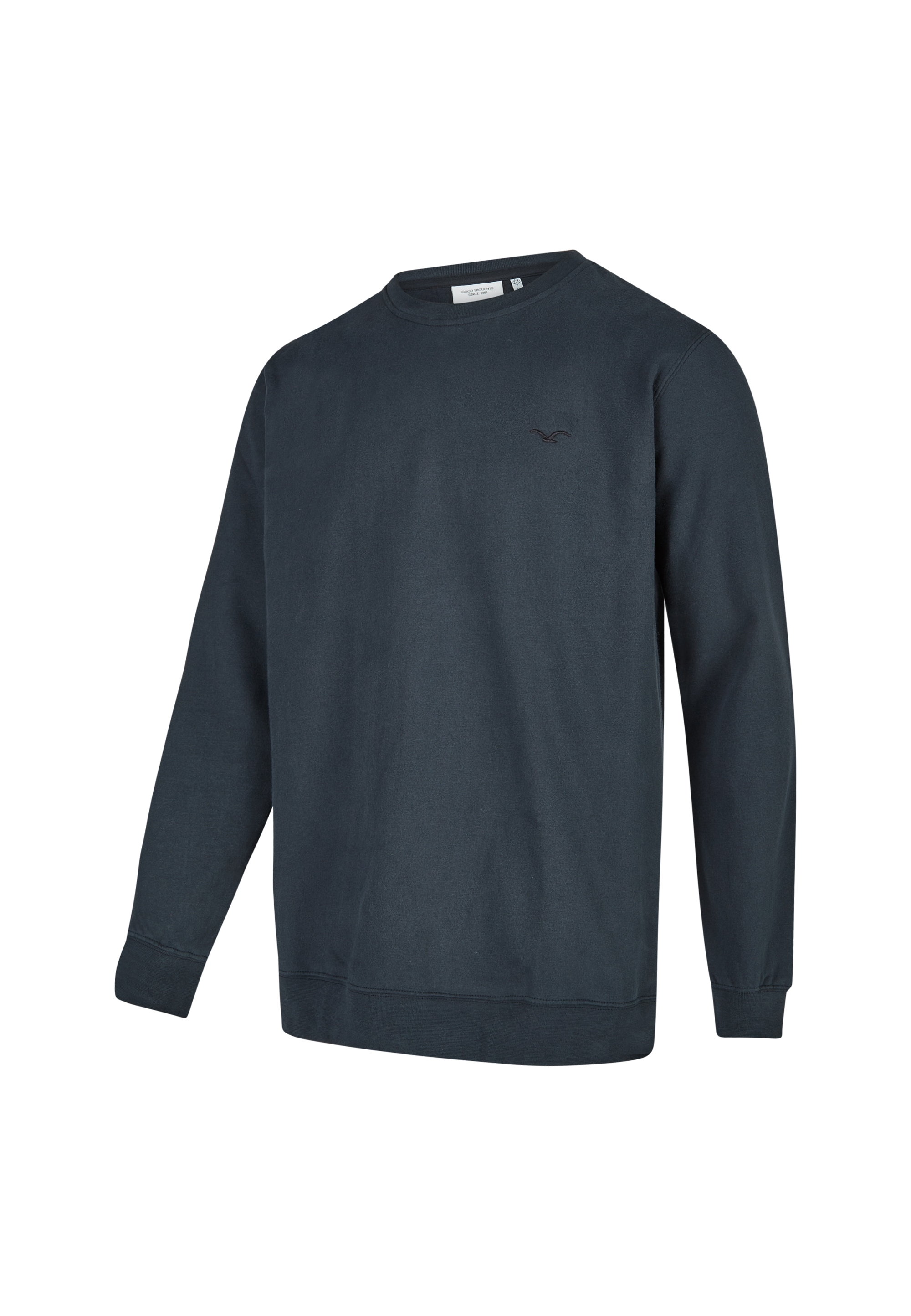 Cleptomanicx Sweatshirt »Ligull«, kleiner ▷ mit | BAUR bestellen Möwen-Stickerei