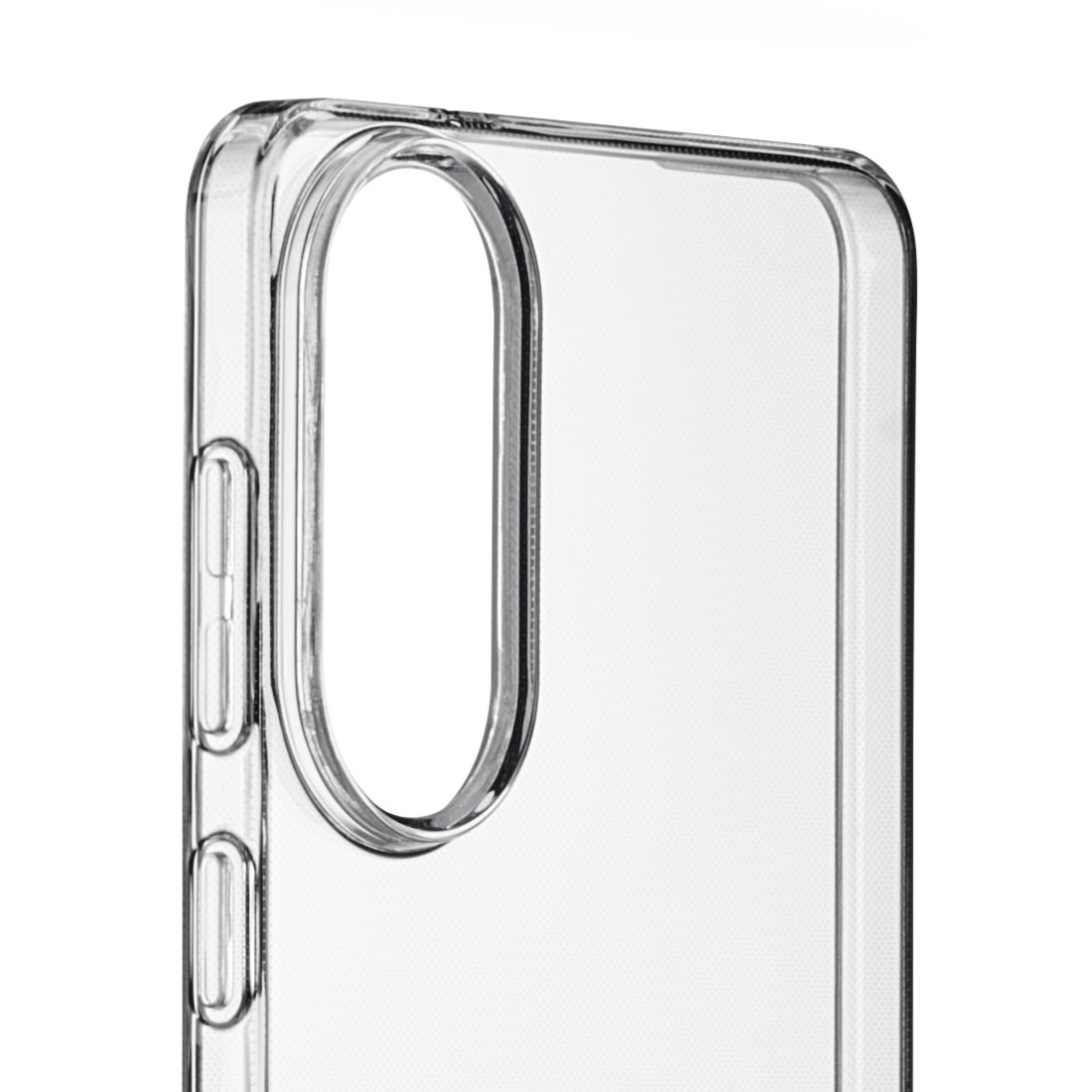 Hama Smartphone-Hülle »Handyhülle f Galaxy S25 Edge (durchsichtig, kratzfest, ohne Vergilben)«, Samsung Galaxy S25 Edge