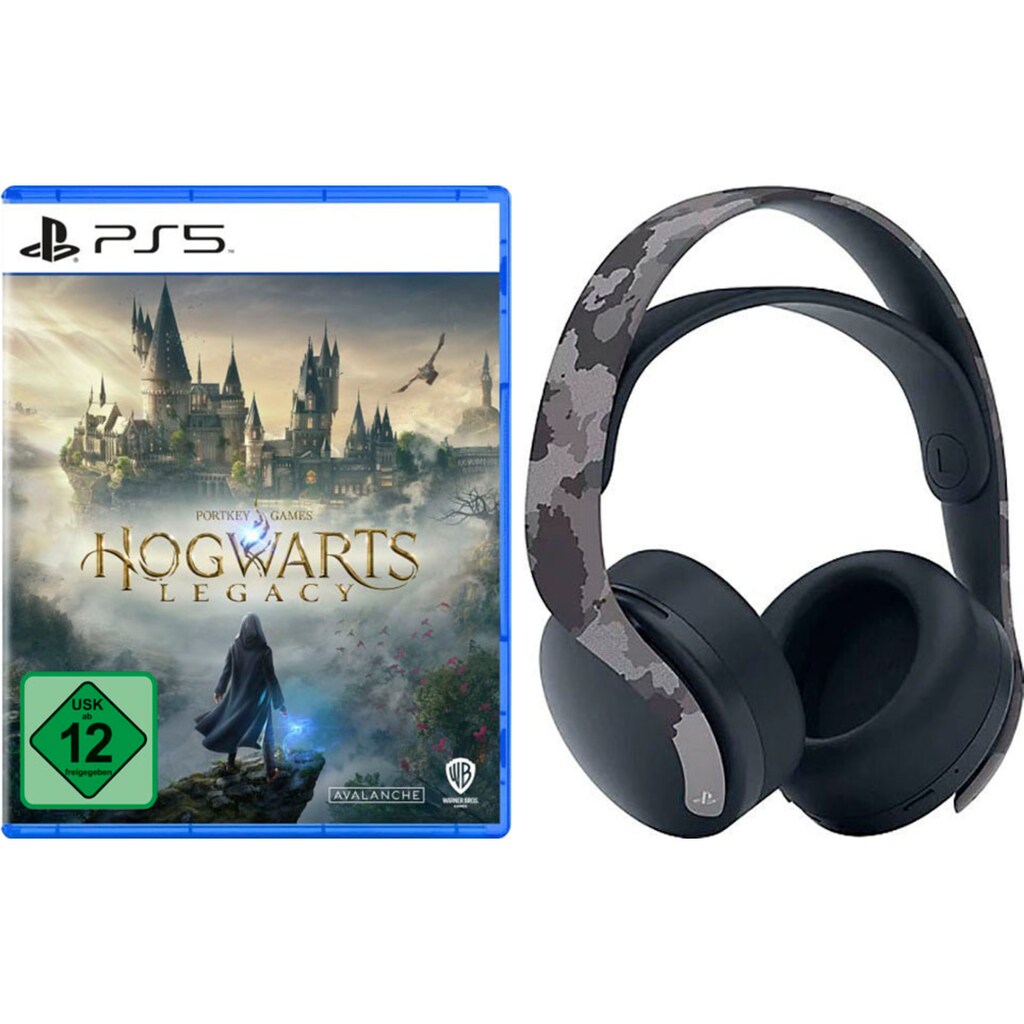 PlayStation 5 Wireless-Headset »Hogwarts Legacy + Pulse 3D camouflage«, Wireless, True Wireless