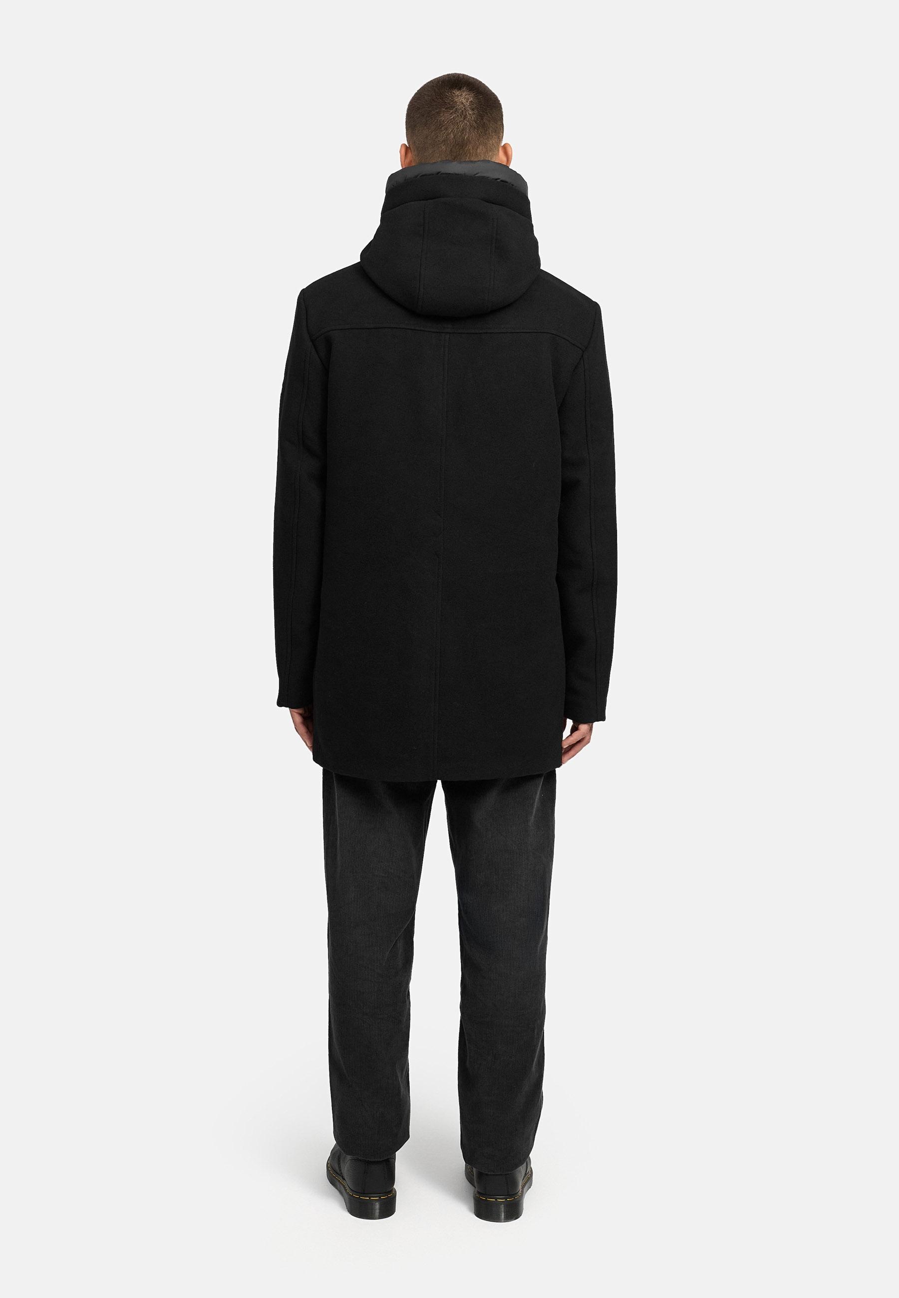 Stone Harbour Kurzmantel »Fenroos XX«, Mantel in Wollmantel-Optik mit Pattentaschen
