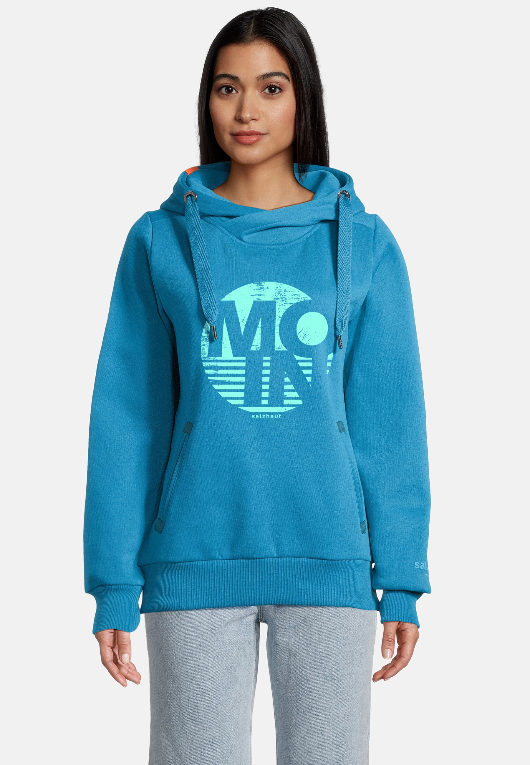 salzhaut Kapuzenpullover "Hoodie SÜNN - MOIN RUND" günstig online kaufen