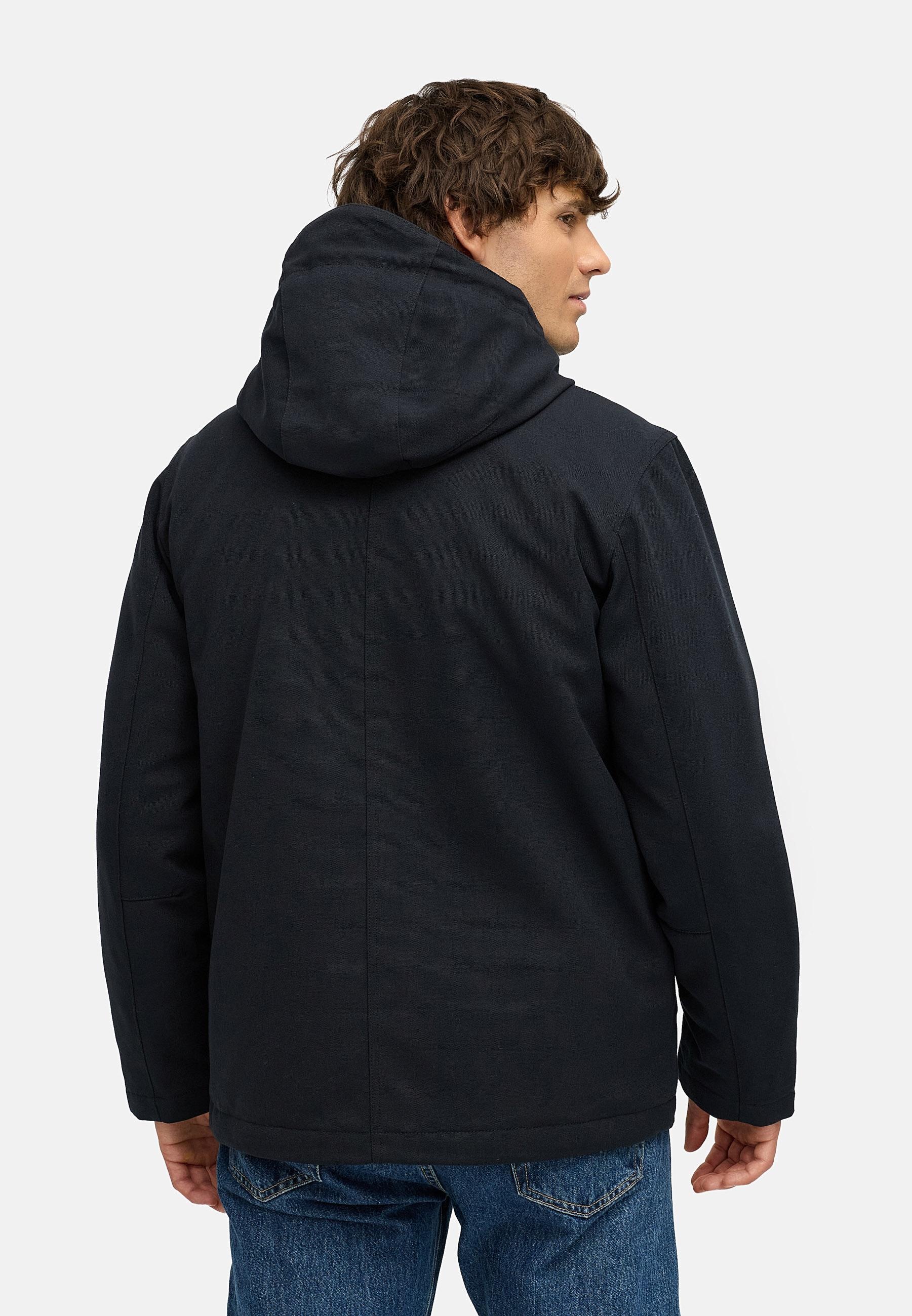 Ragwear Winterjacke »Mr Them« mit Kapuze stylische Herren Outdoorjacke mit großer Kapuze
