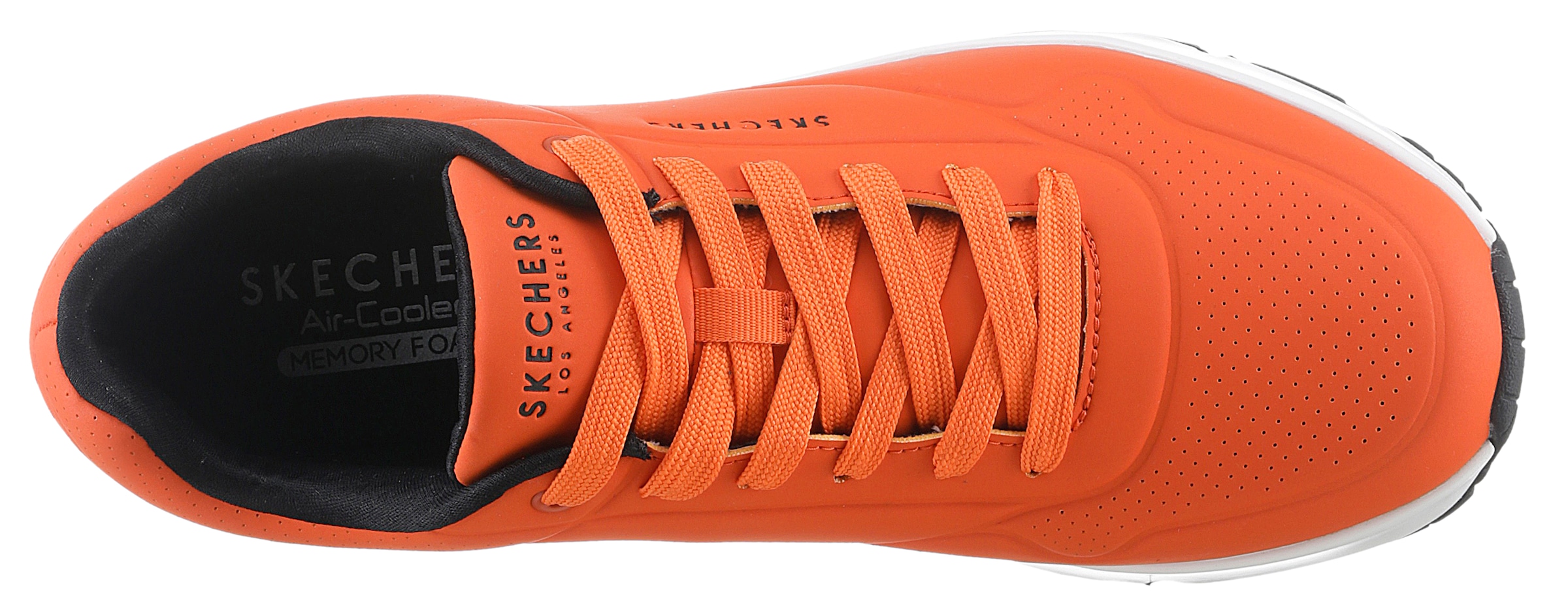 Skechers Sneaker »Uno - Stand on Air«, Freizeitschuh, Halbschuh, Schnürschuh mit Air-Cooled Memory Foam