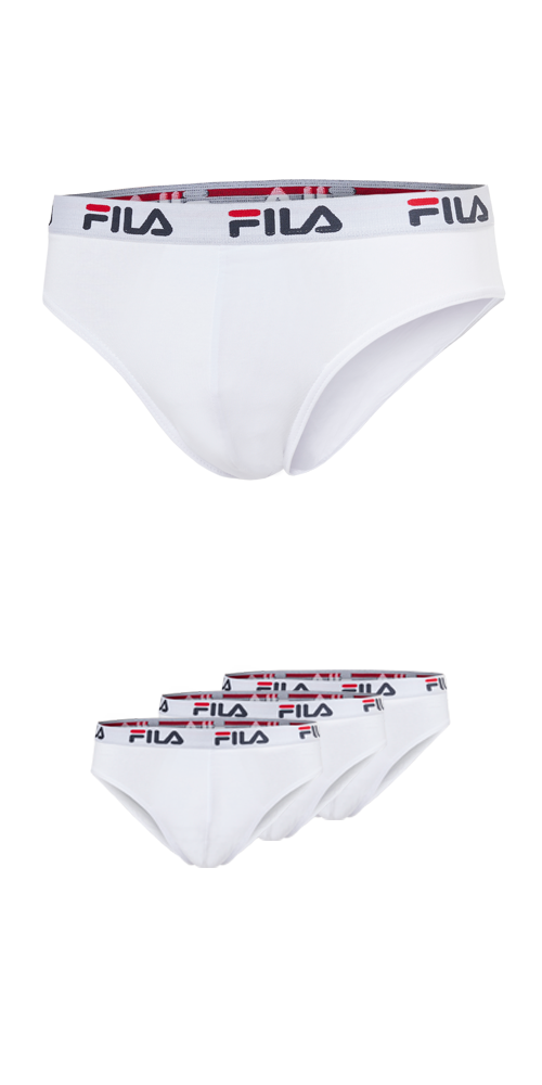Fila Slip "MAN BRIEF", (3er Pack), mit elastischem Logobund günstig online kaufen