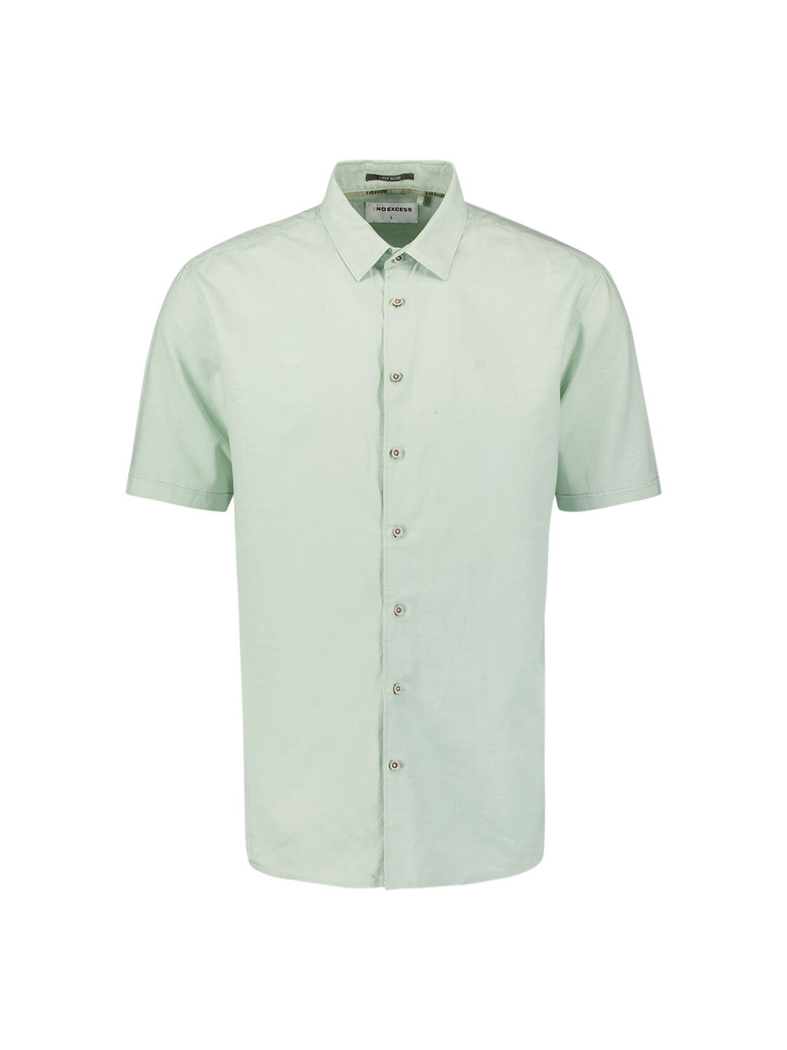 NO EXCESS Langarmhemd »No Excess Linnen shirt«