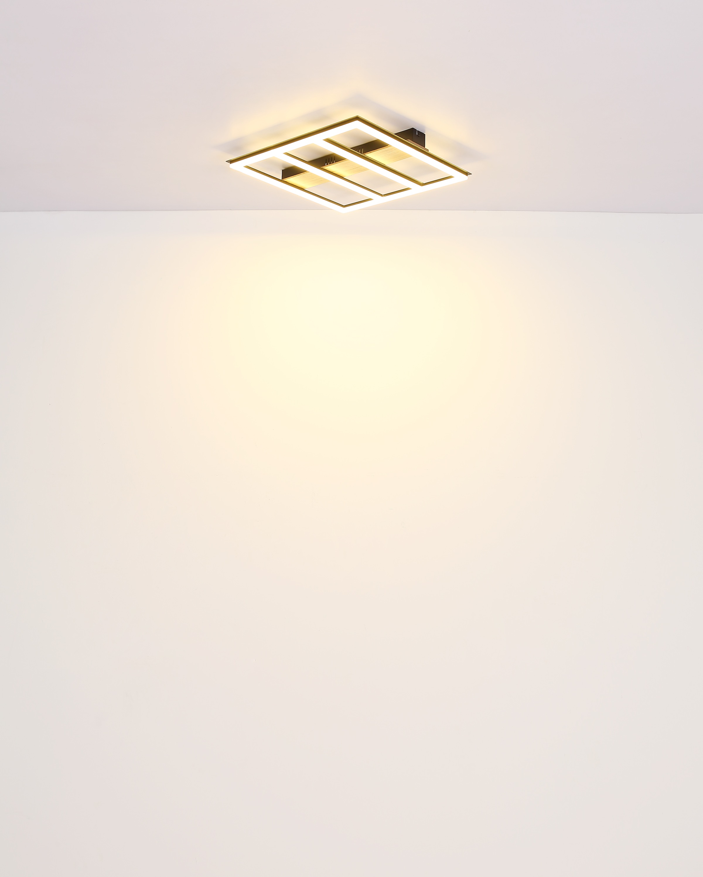 GLOBO LIGHTING Deckenleuchte »FROOMY« LED-Modul 1 Stk. Warmweiß Deckenlampe Wohnzimmer-Leuchte Schlafzimmer-Leuchte Flur Küche