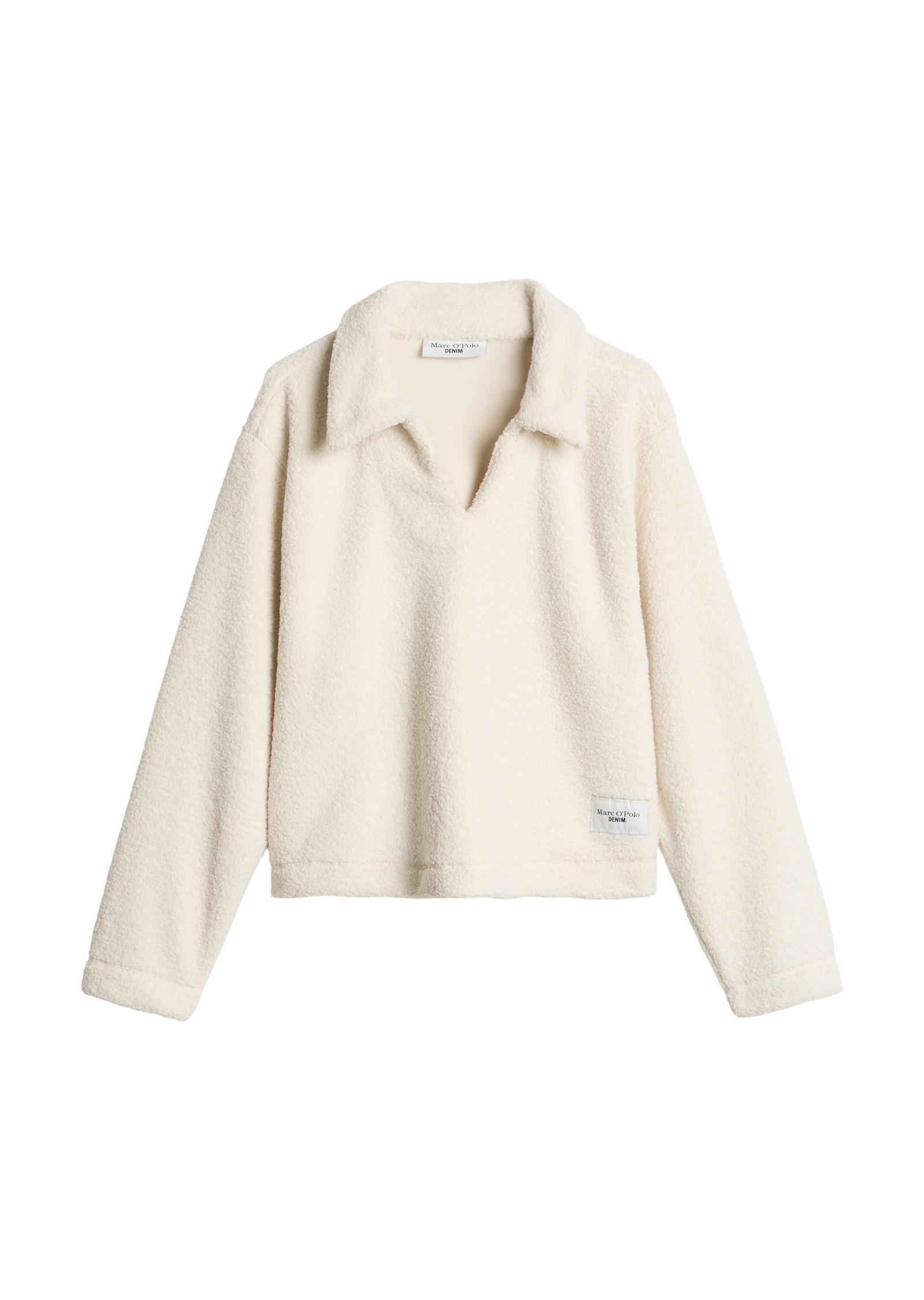 Marc O'Polo DENIM Sweatshirt »aus recyceltem Polyester«
