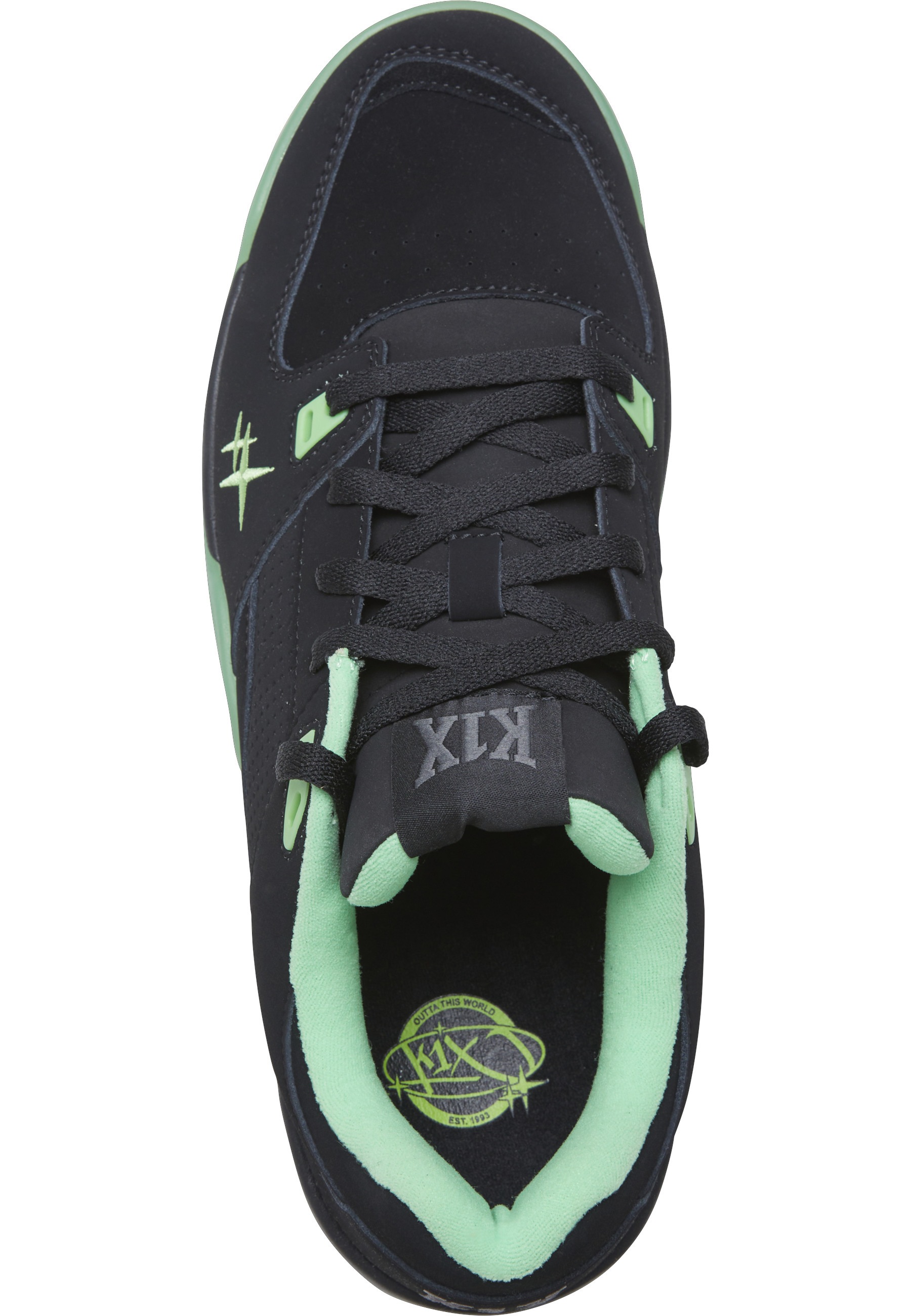 Trainingsschuh K1X "K1X K1X Glide Gk", Herren, Gr. 41, schwarz, grün, unifarben, Schuhe 2