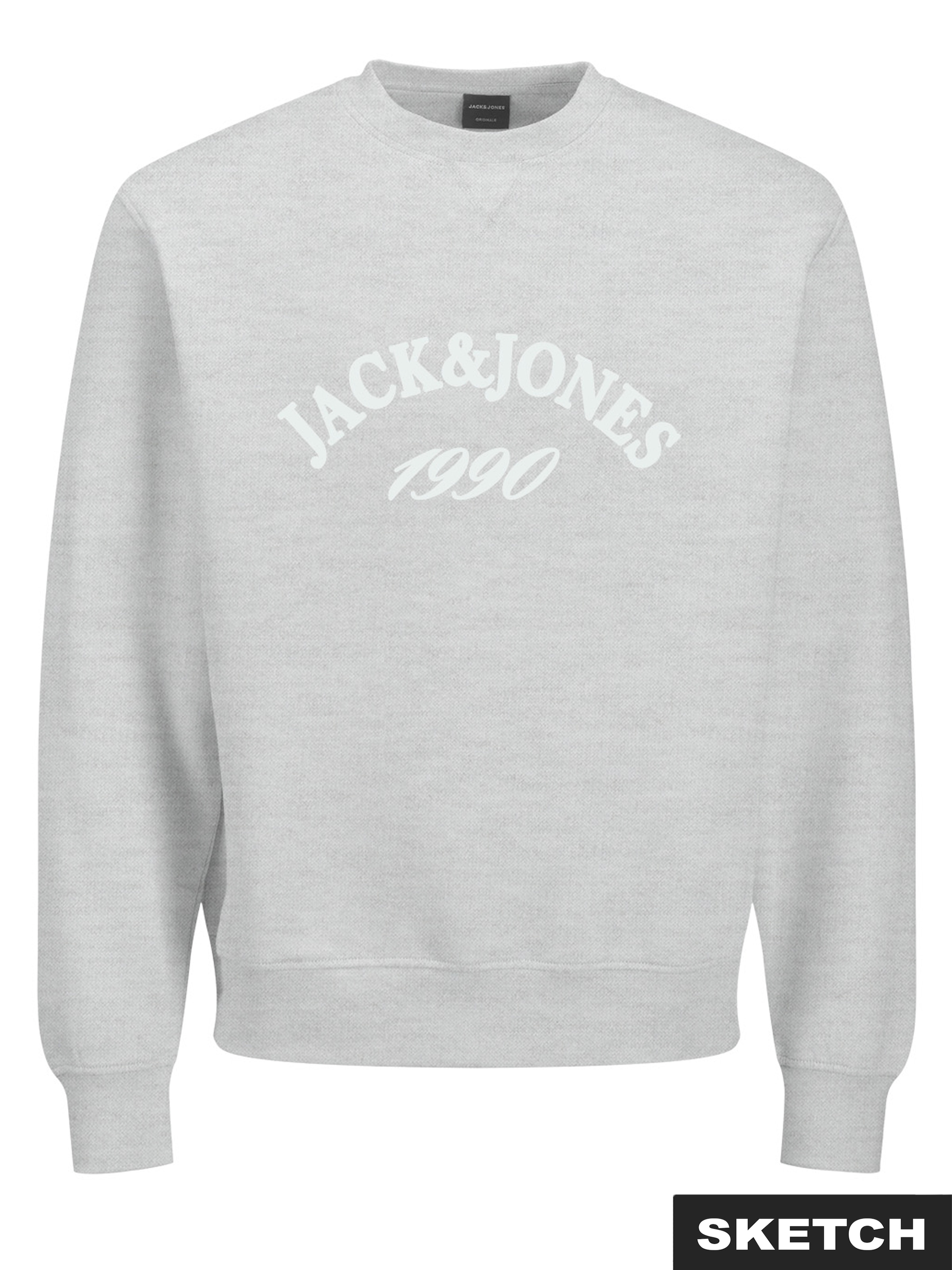Jack & Jones Sweatshirt »JORBLEECKER BRANDING SWEAT CREW BF«
