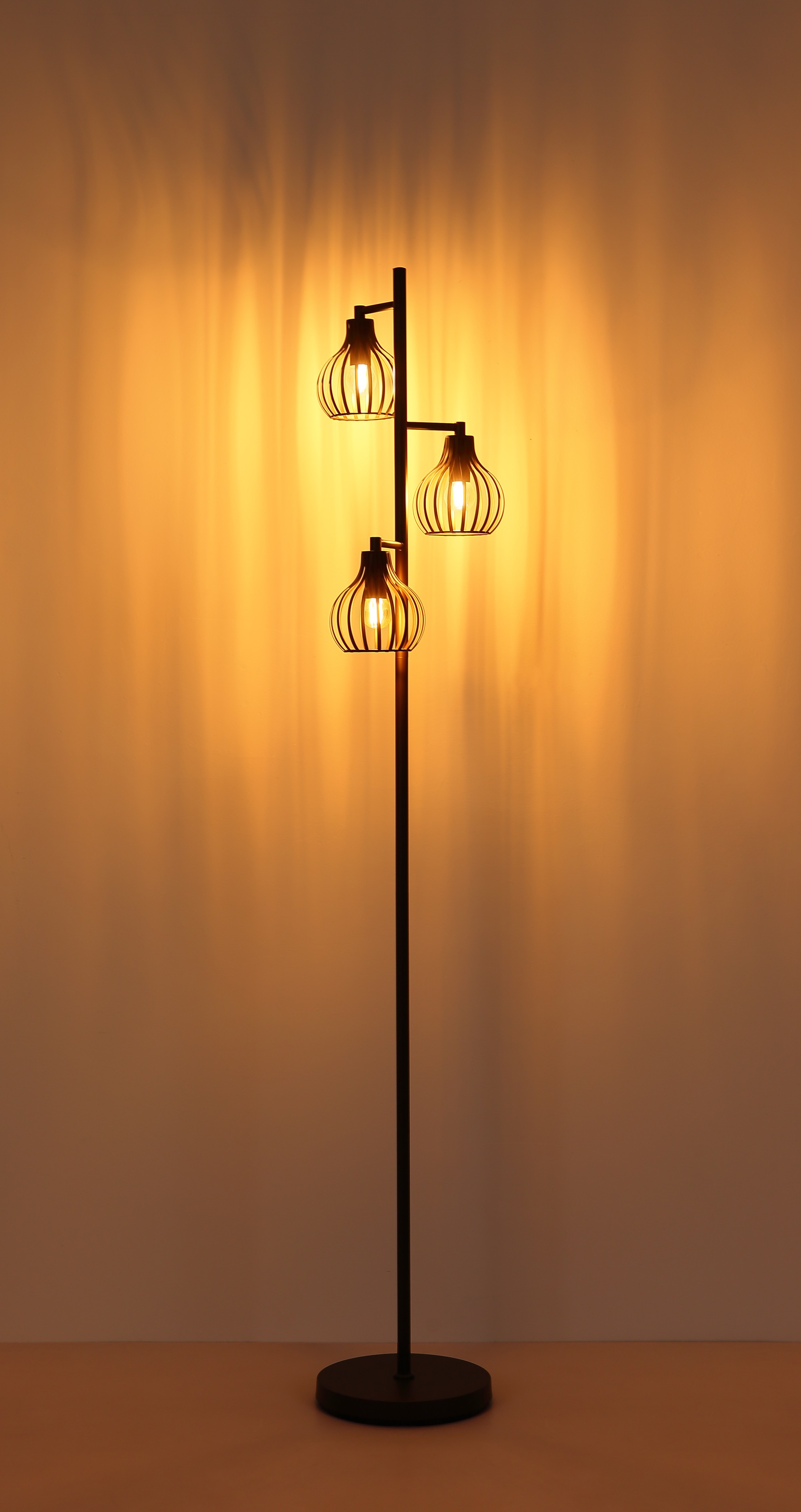 NOWA Stehlampe »MATEO« E14 1 Stk. Stehlampe Wohnzimmer Schlafzimmer Flur Design-Leuchte