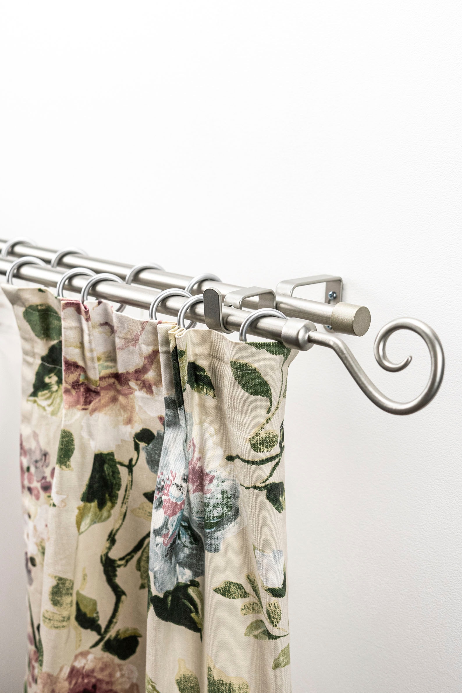 GARESA Gardinenstange "Clara" Ø 16 mm 2 läufig-läufig Wunschmaßlänge Vorhan günstig online kaufen