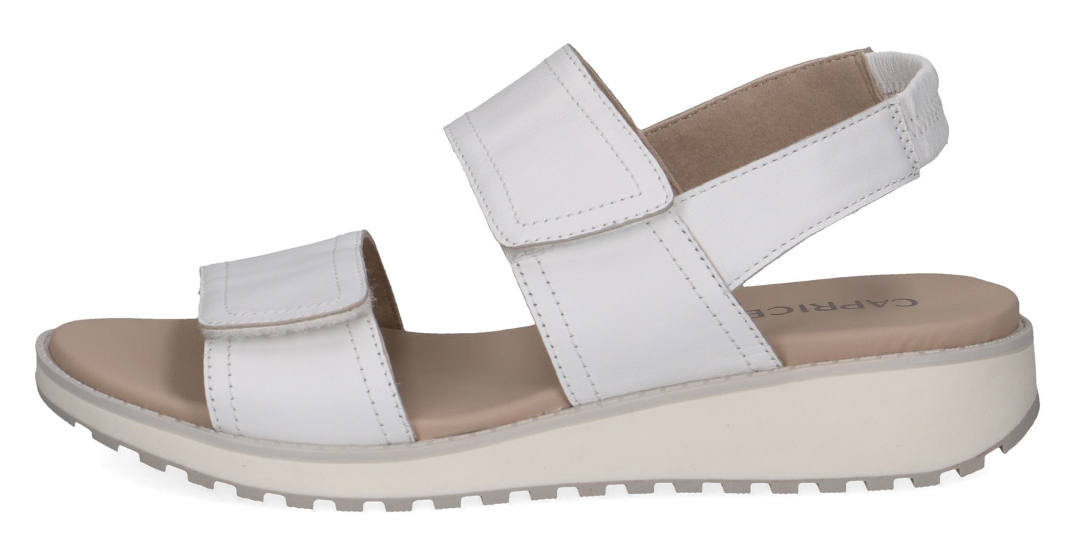 Caprice Keilsandalette, Riemchensandale, Bequemschuh, Sommerschuh mit Gummizug