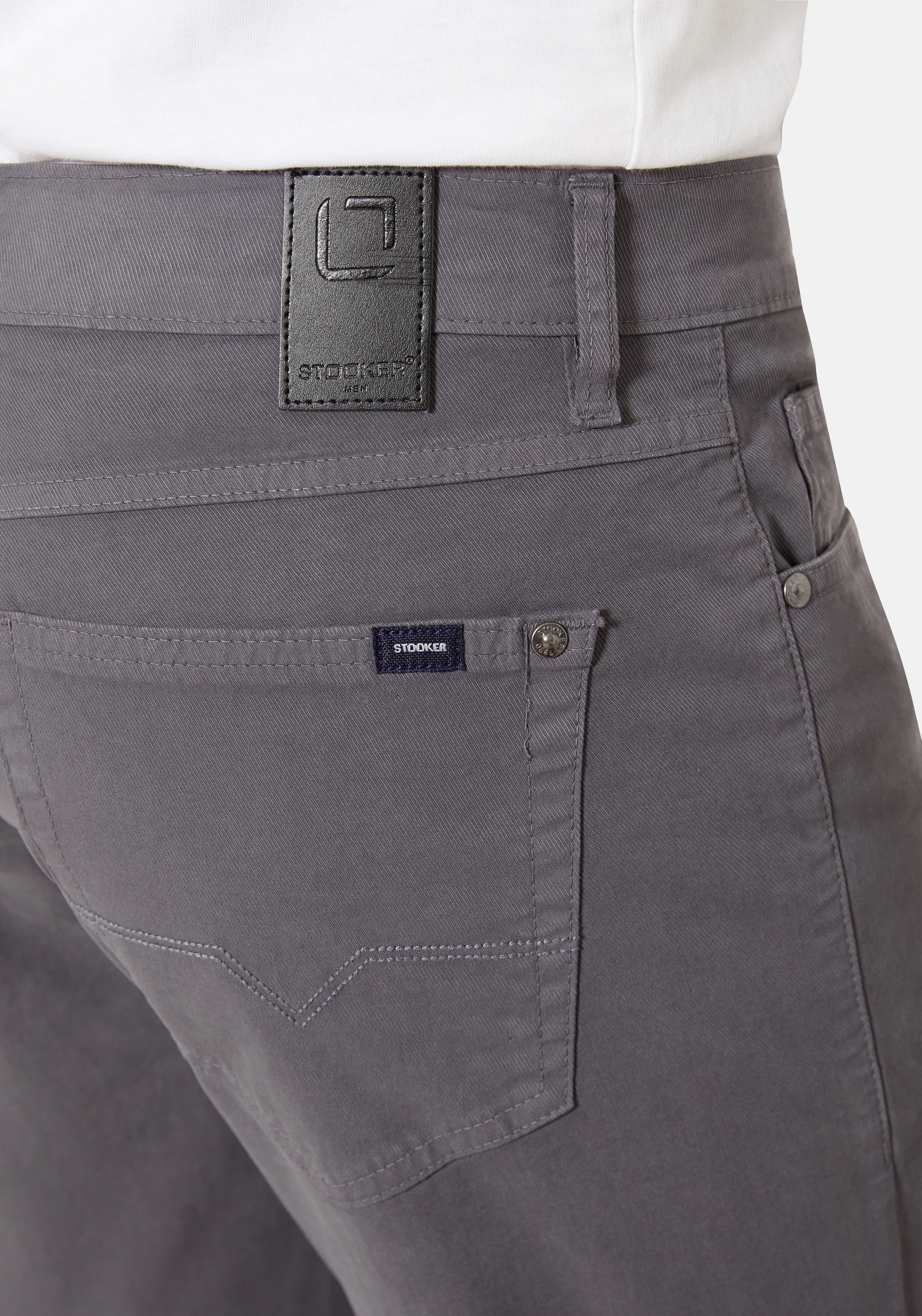Stooker Men Frisco Straight Fit Jeans Grey 34 2