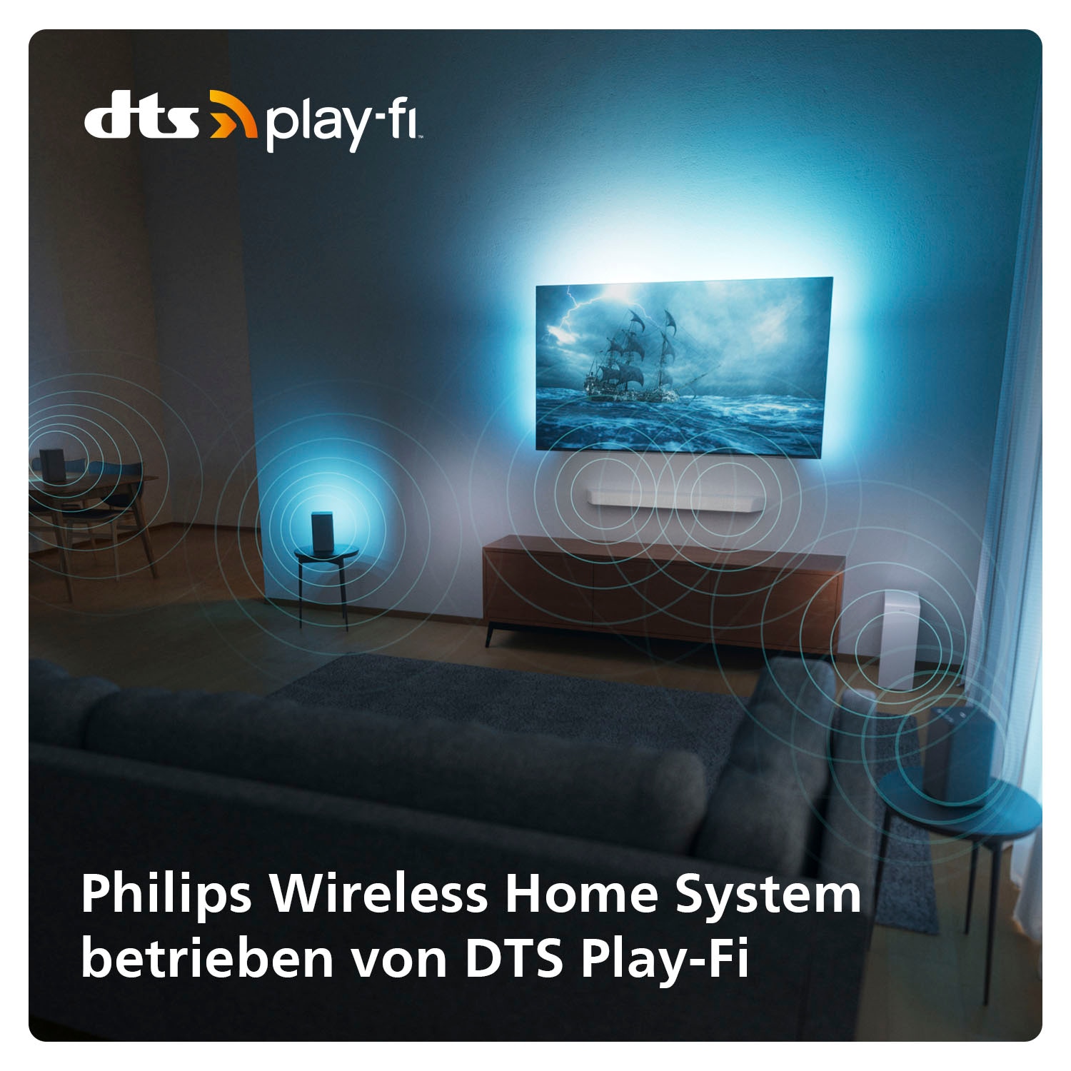 Philips OLED-Fernseher, 164 cm/65 Zoll, 4K Ultra HD, Smart-TV-Google TV