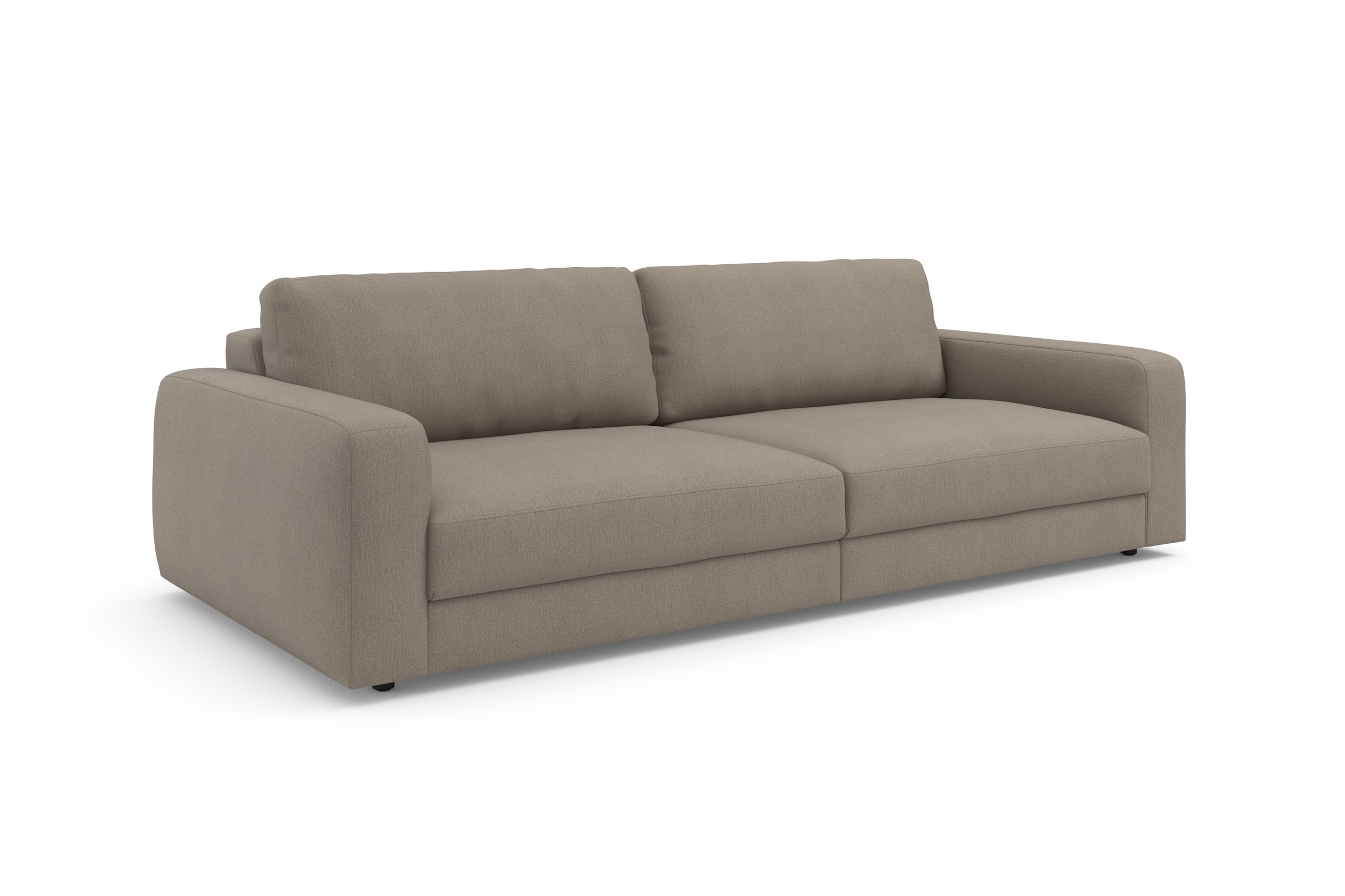 TRENDMANUFAKTUR Big-Sofa »Bourbon«, (2 St.), extra tiefe Sitzfläche, wahlweise mit Sitztiefenverstellung bestellbar