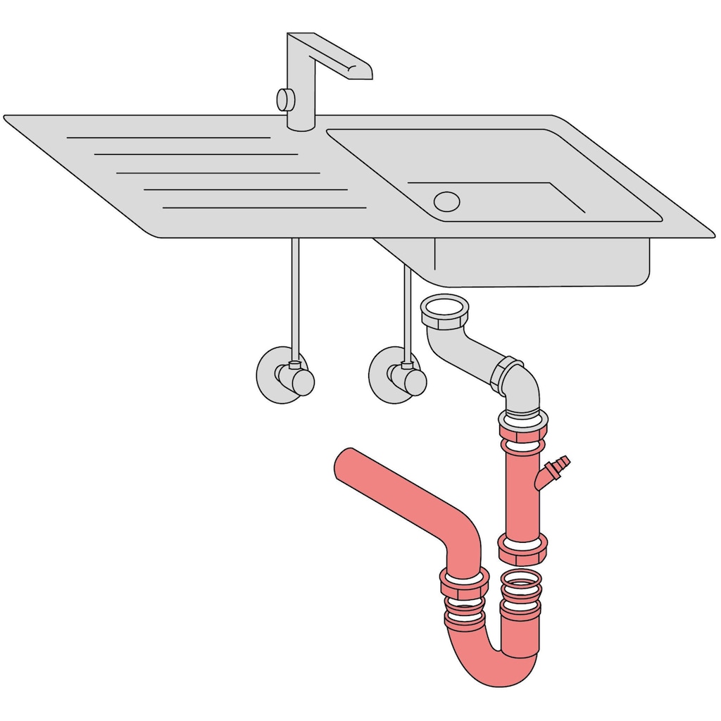 Kirchhoff Siphon »ECO Save«, (Set)