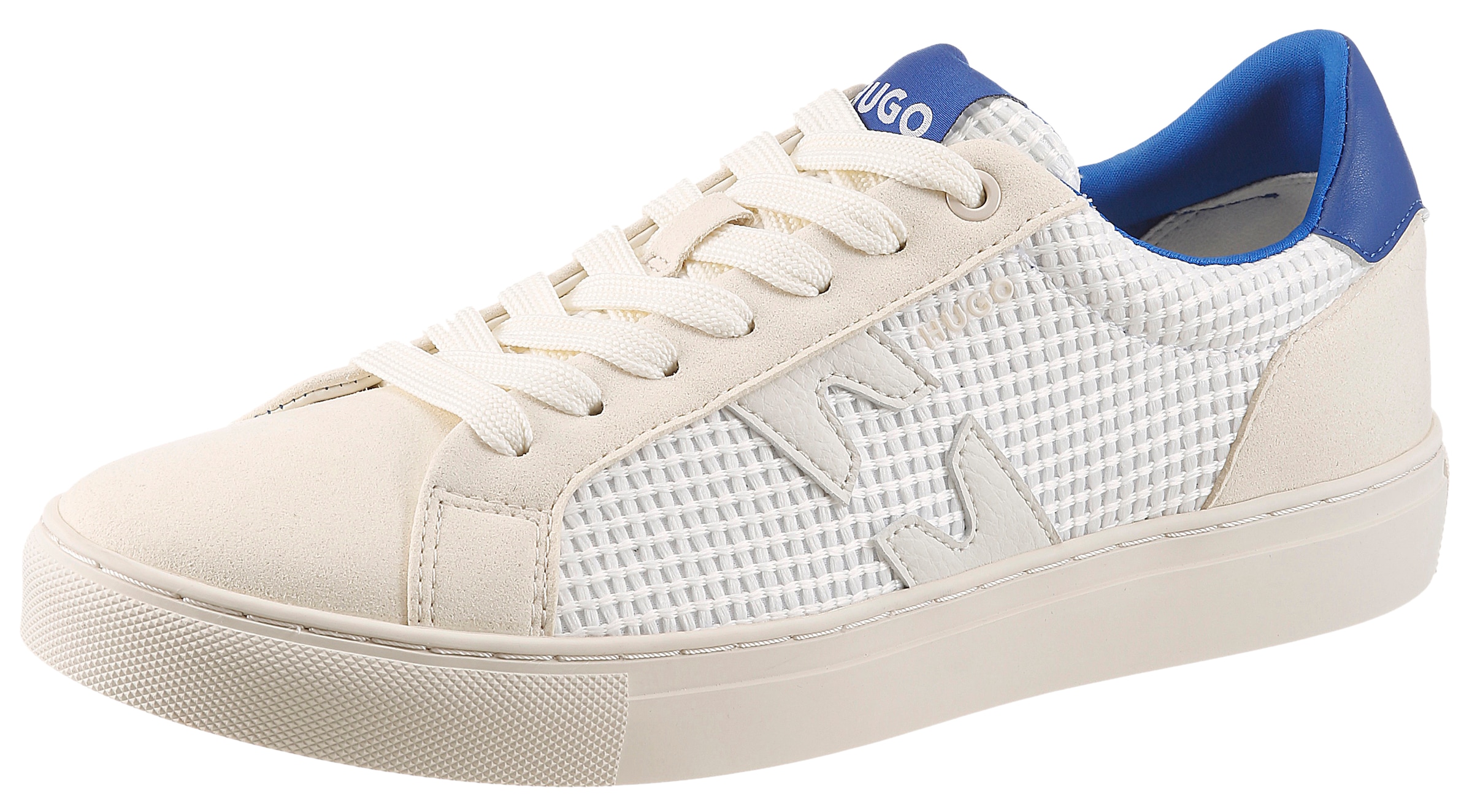 HUGO Blue Sneaker "Morrie tenn" Retro-Sneaker, Halbschuh, Schnürschuh, Frei günstig online kaufen