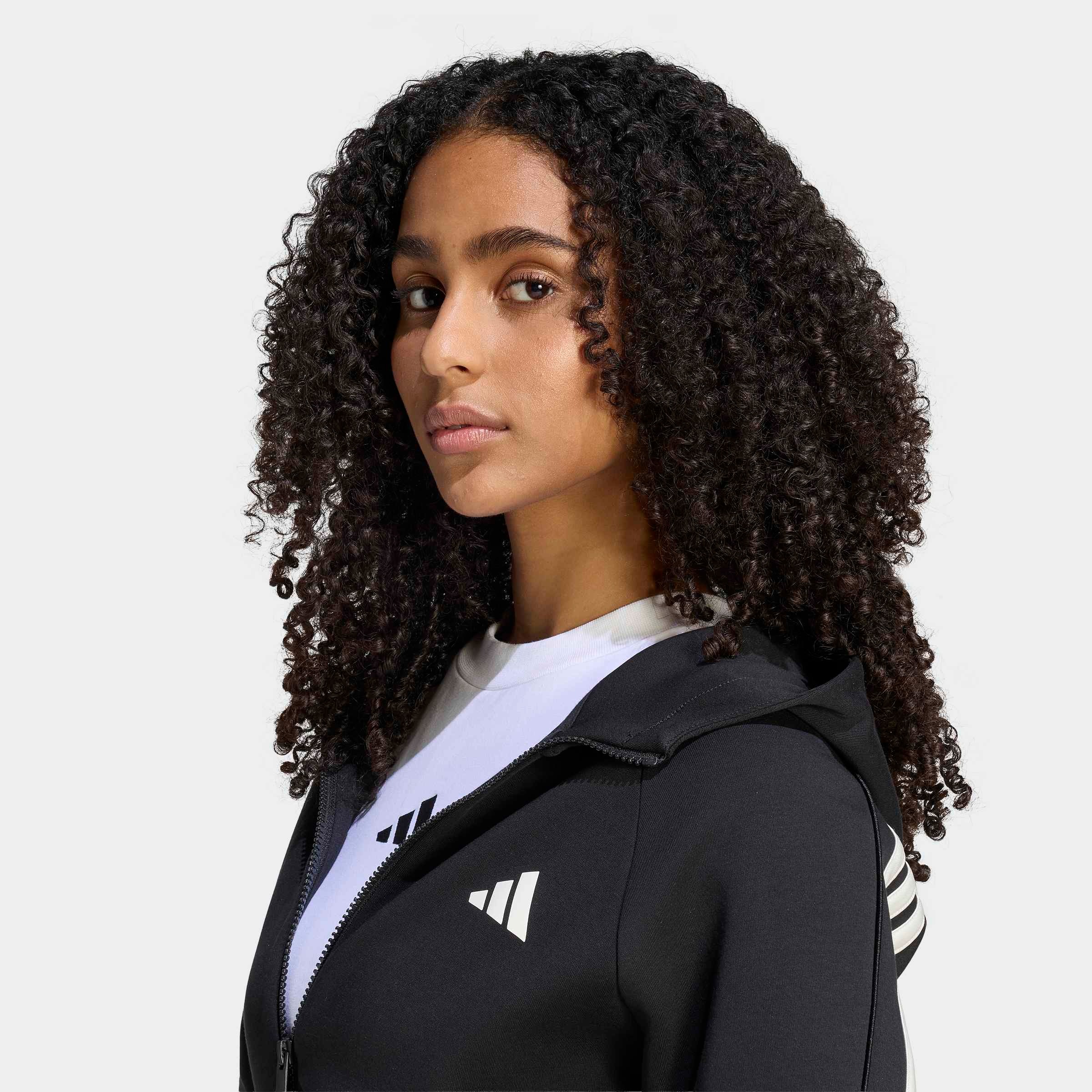 adidas Sportswear Kapuzensweatshirt »W STA 3S FZ HD«
