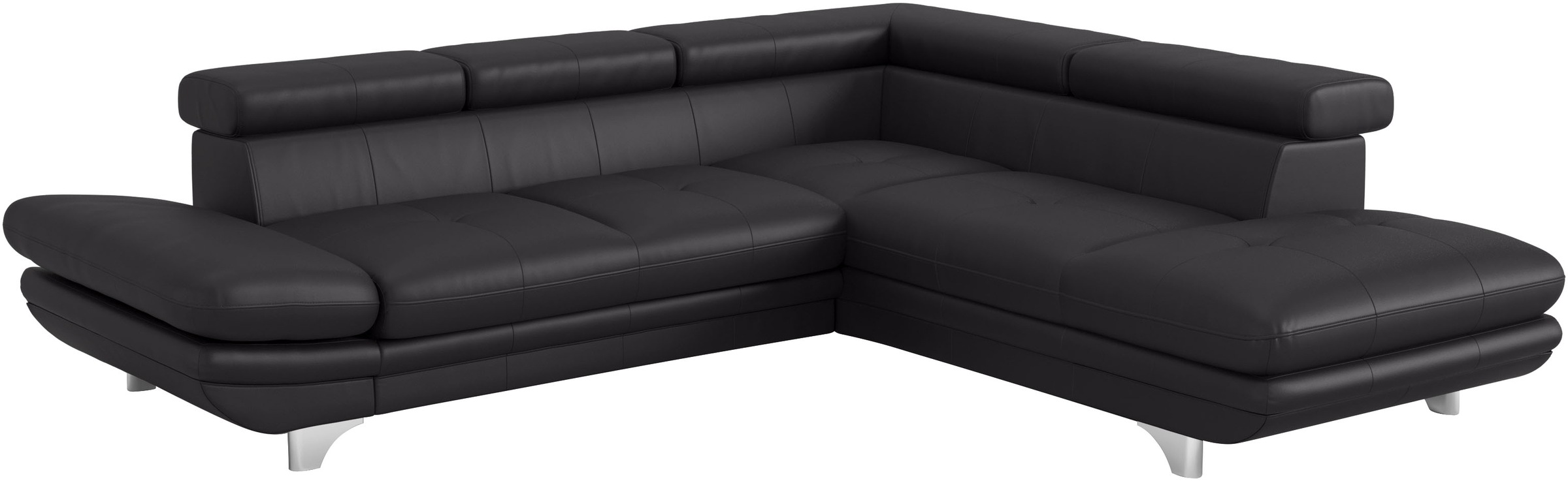 COTTA Ecksofa »Enterprise L-Form«, mit Arm- & Kopfteilverstellung, wahlweise mit Bettfunktion