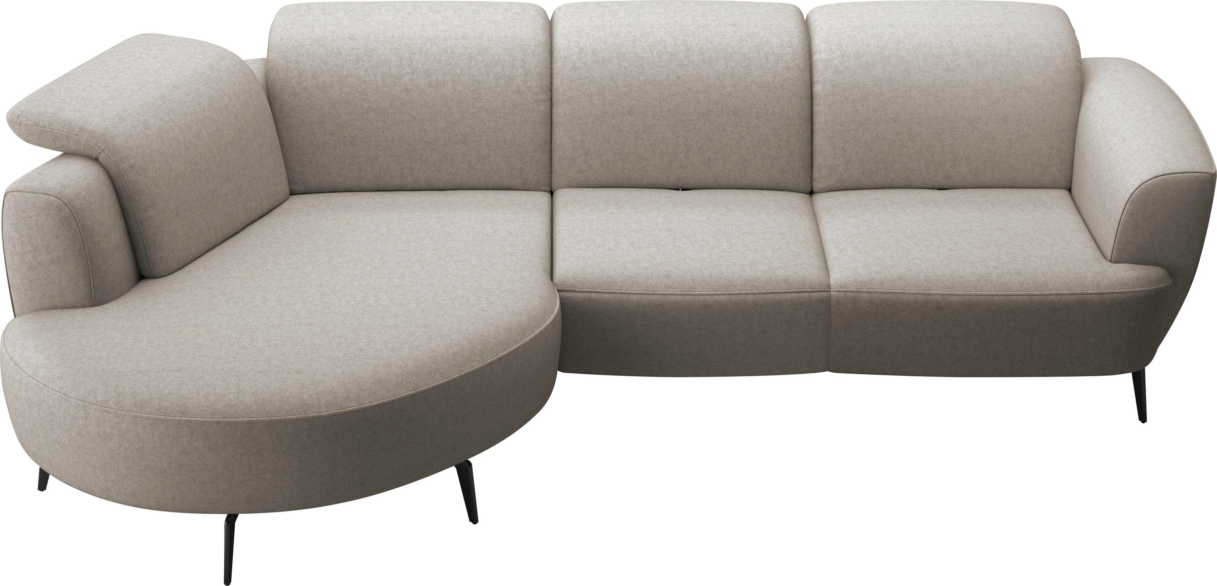 sit&more Ecksofa "Zoe", ink.Sitztiefenverstellung, wahlweise mit Kopfteilve günstig online kaufen