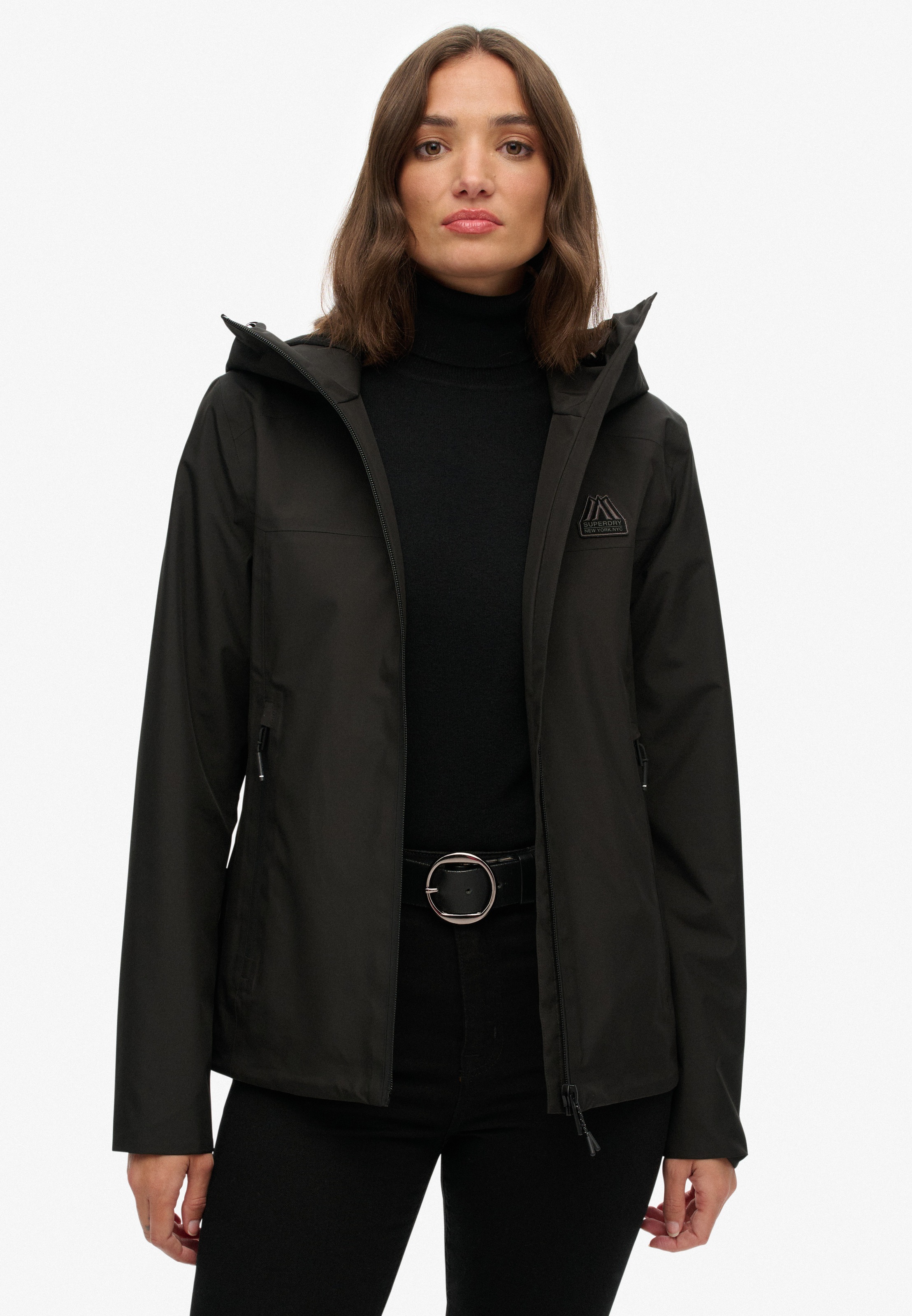 Superdry Outdoorjacke "WATERPROOF JACKET", mit Kapuze, Wasserdicht (Säule w günstig online kaufen
