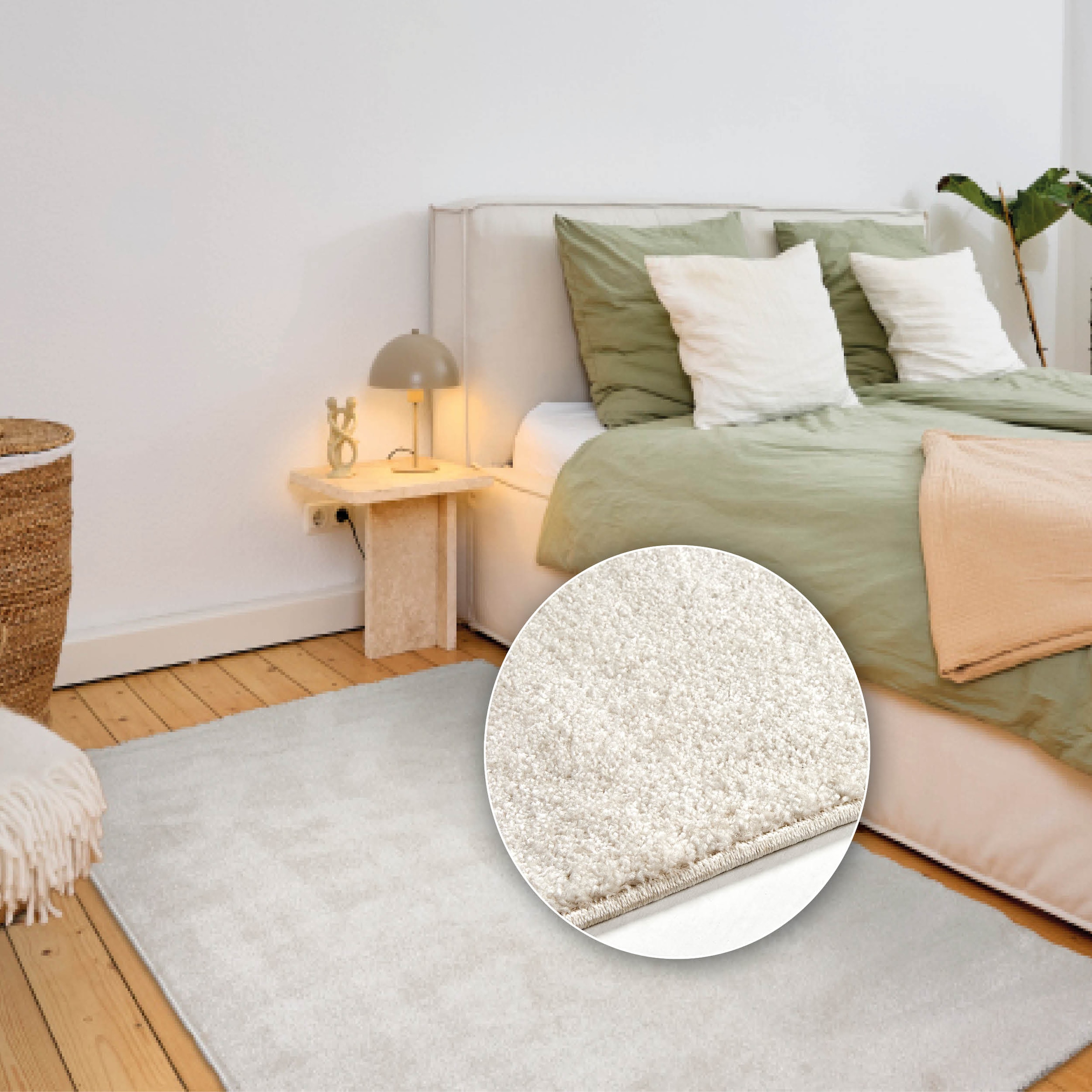 ASTRA Teppich »Sam 250«, rechteckig, 8 mm Höhe, weicher Kurzflor, Wohnzimmer, Schlafzimmer