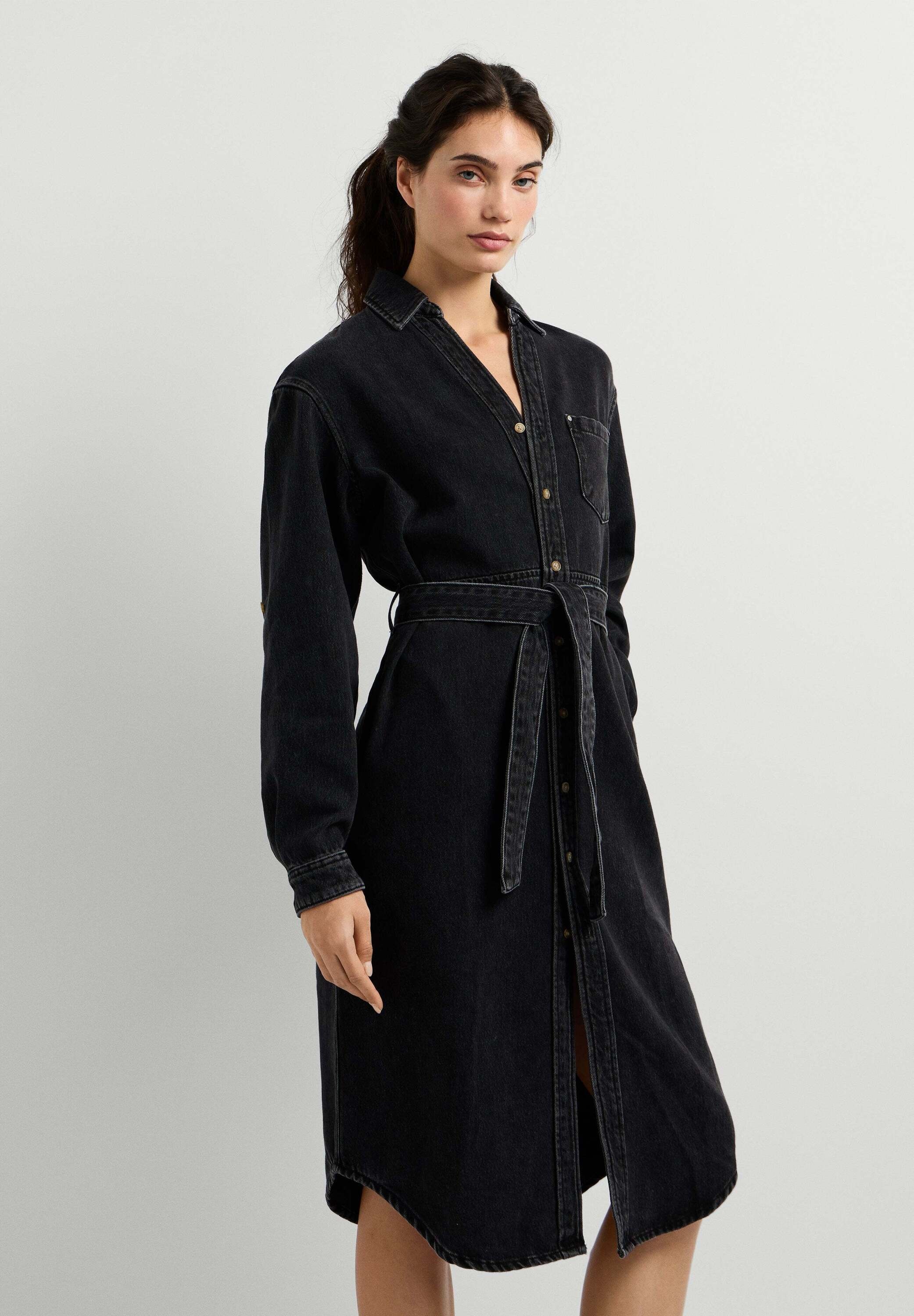 Pepe Jeans Jeanskleid »denim dress ANGIE CLASSIC SHIRT DRESS«