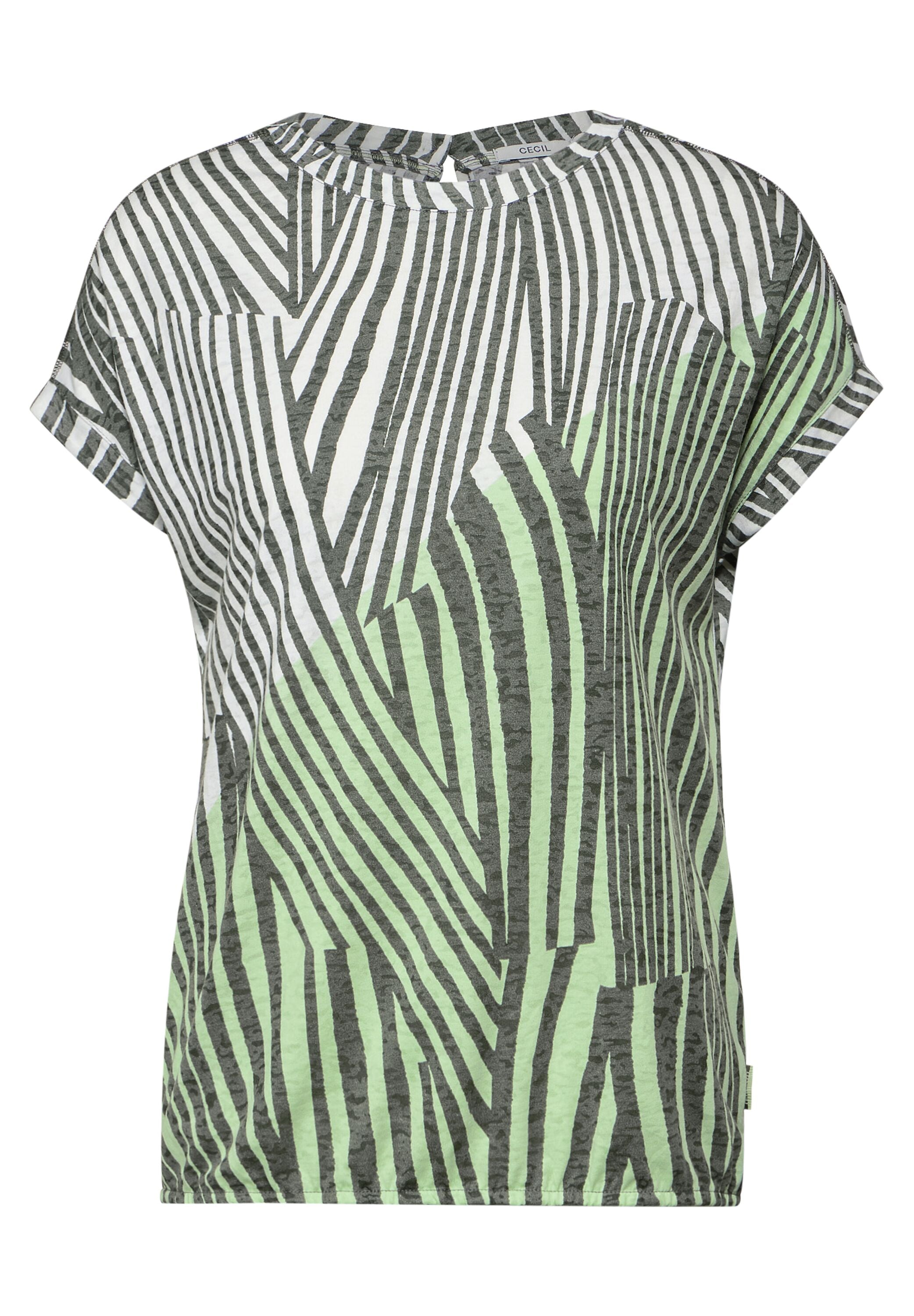 Cecil T-Shirt, mit U-Boot-Ausschnitt