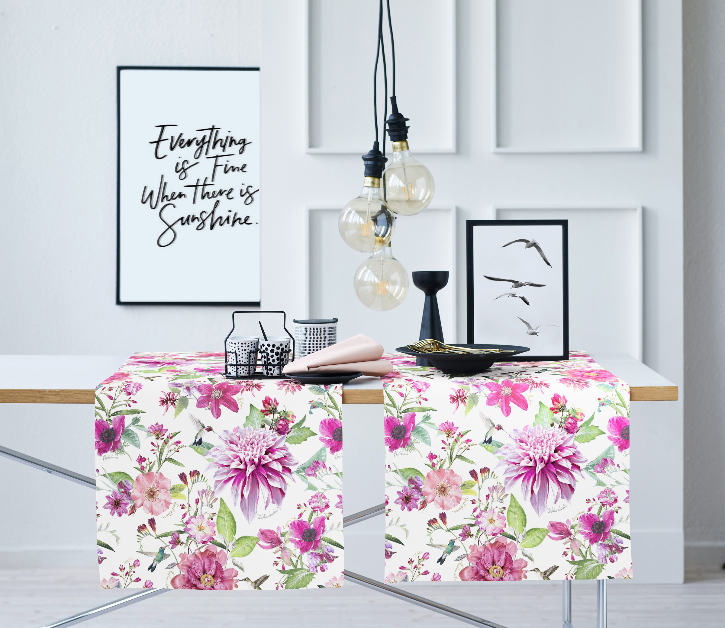 APELT Tischläufer "7305 SUMMERTIME, Sommerdeko, Sommer" Digitaldruck günstig online kaufen