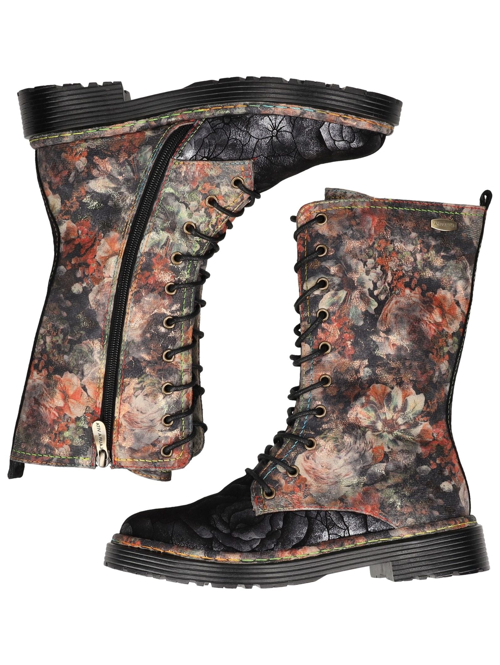 LAURA VITA Schnürstiefel »LAURA VITA Stiefel Leder/Synthetik«