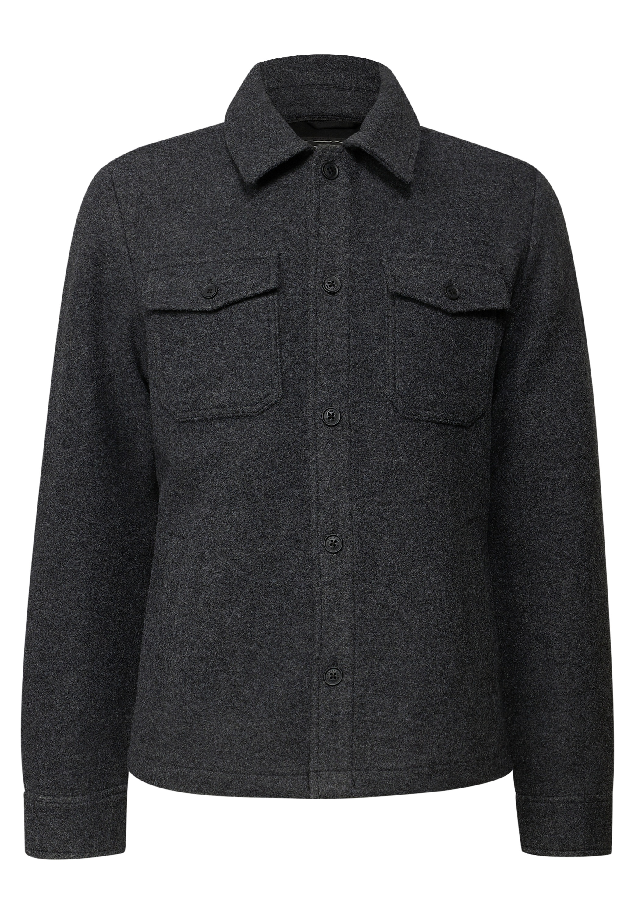 STREET ONE MEN Cargojacke, ohne Kapuze, mit Knopfleiste
