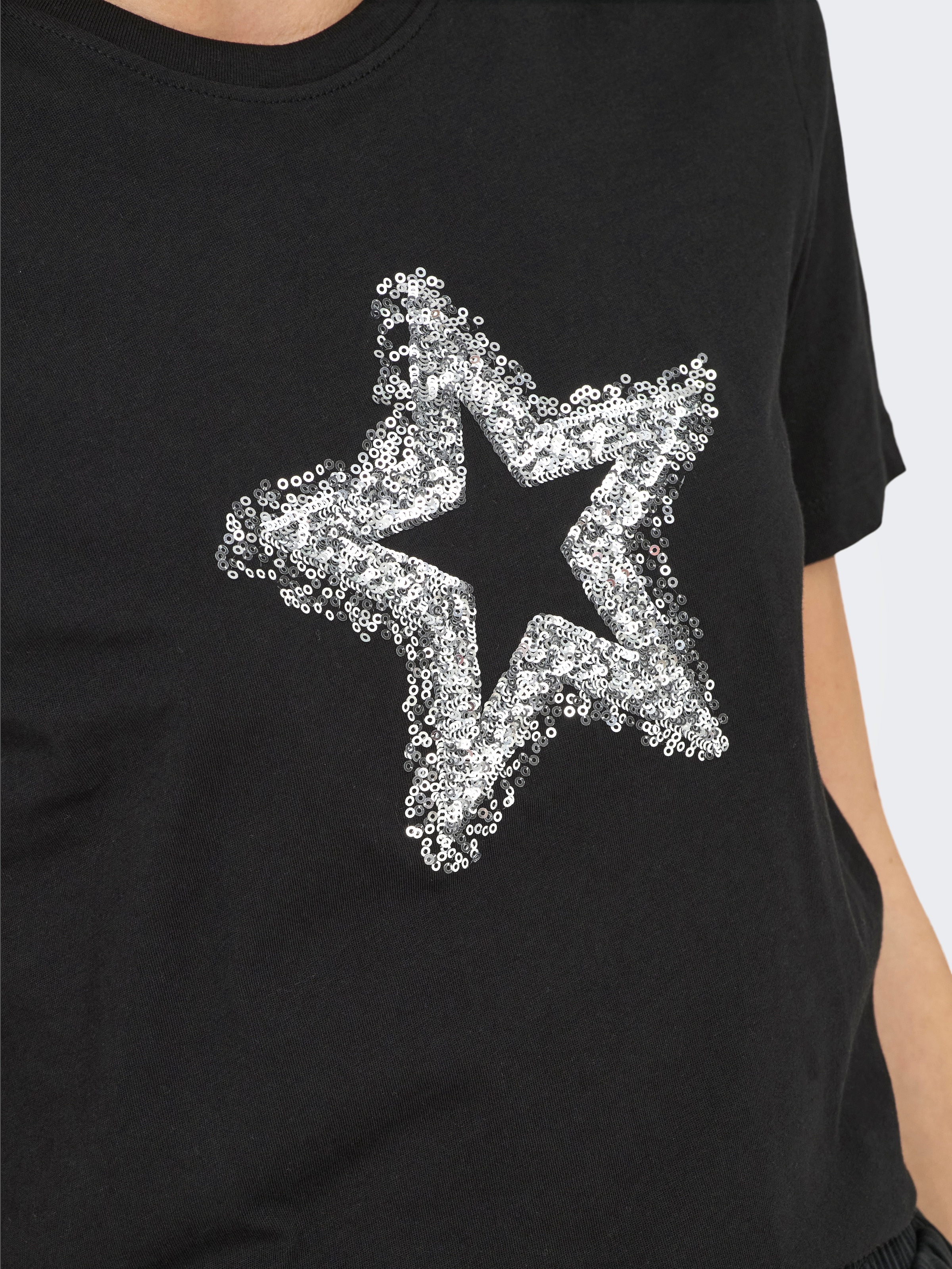 ONLY T-Shirt »ONLMARCY S/S BOX TOP CC JRS«