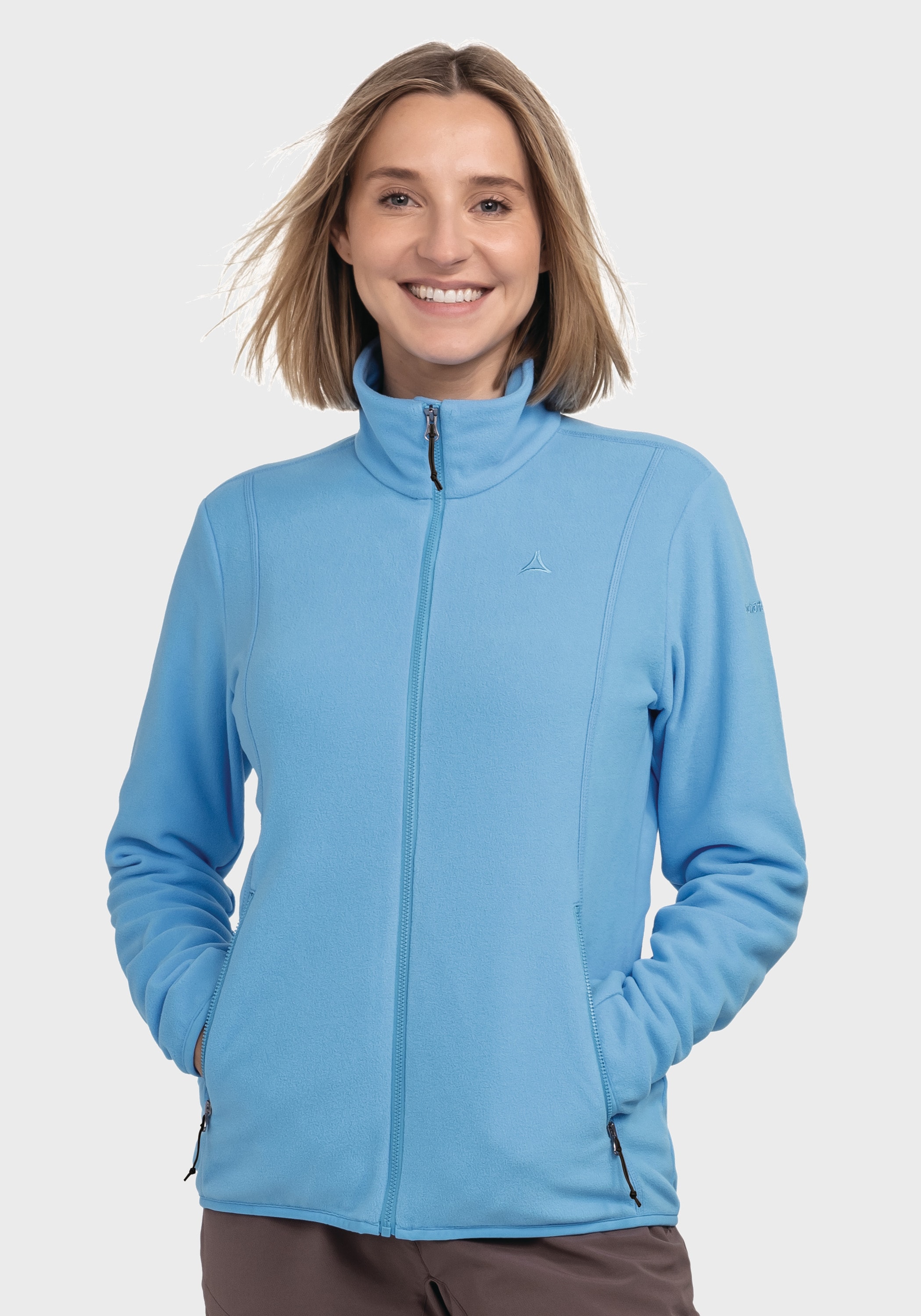 Schöffel Fleecejacke »Hiking Fleece Jk Style Ash WMS«, ohne Kapuze